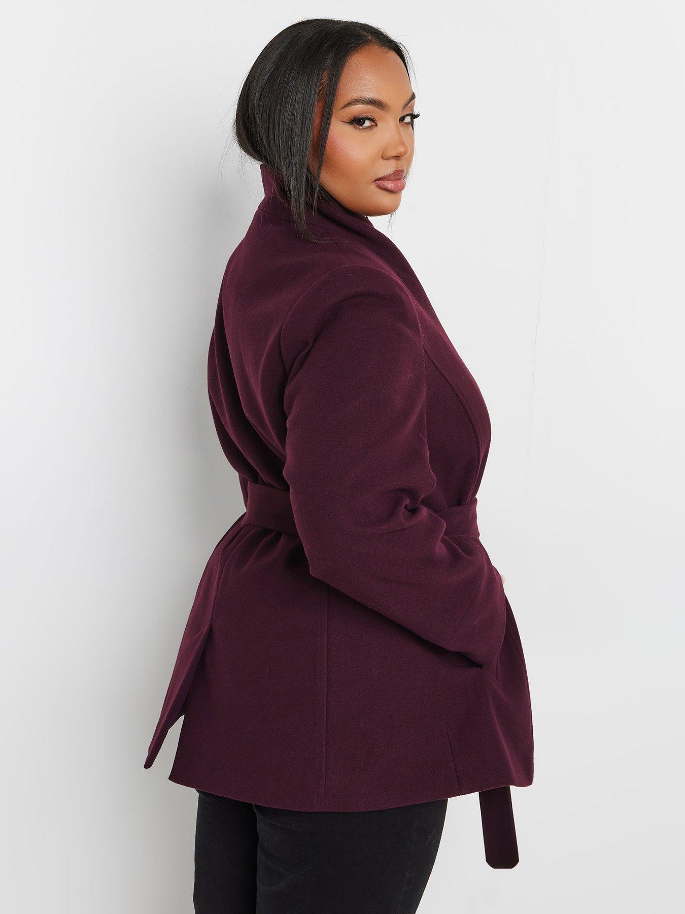 yours-curve-wrap-wool-coatstillFront