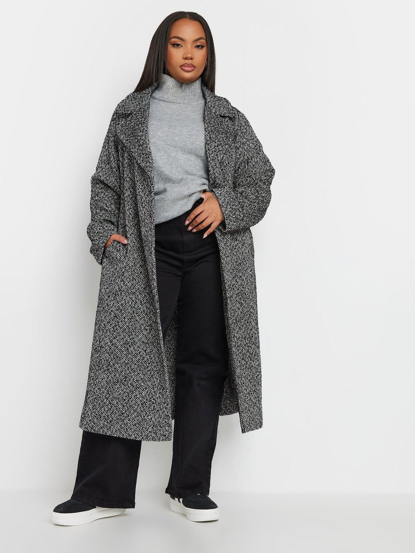 yours-curve-maxi-wool-coat-grey