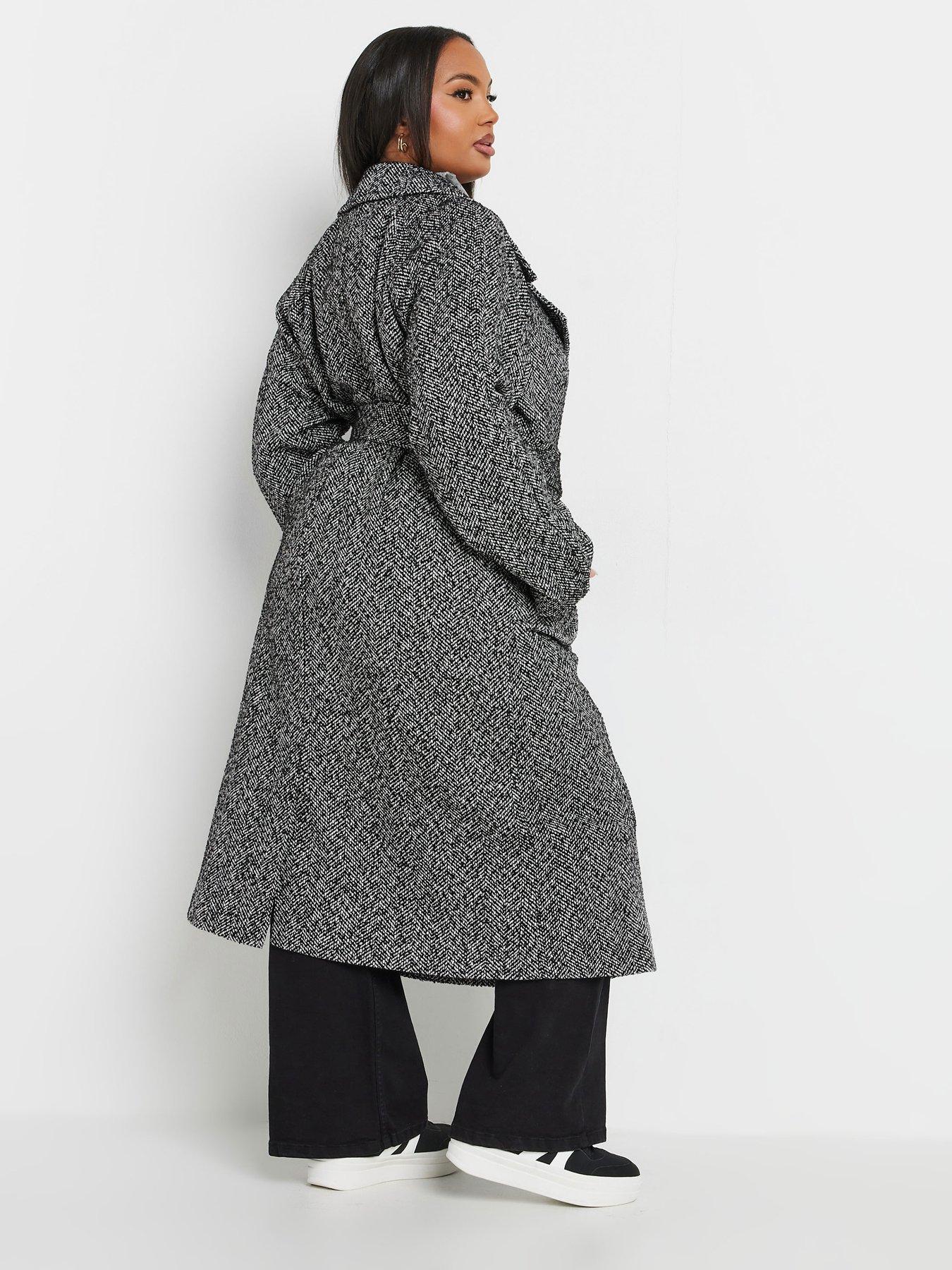 yours-curve-maxi-wool-coatstillFront