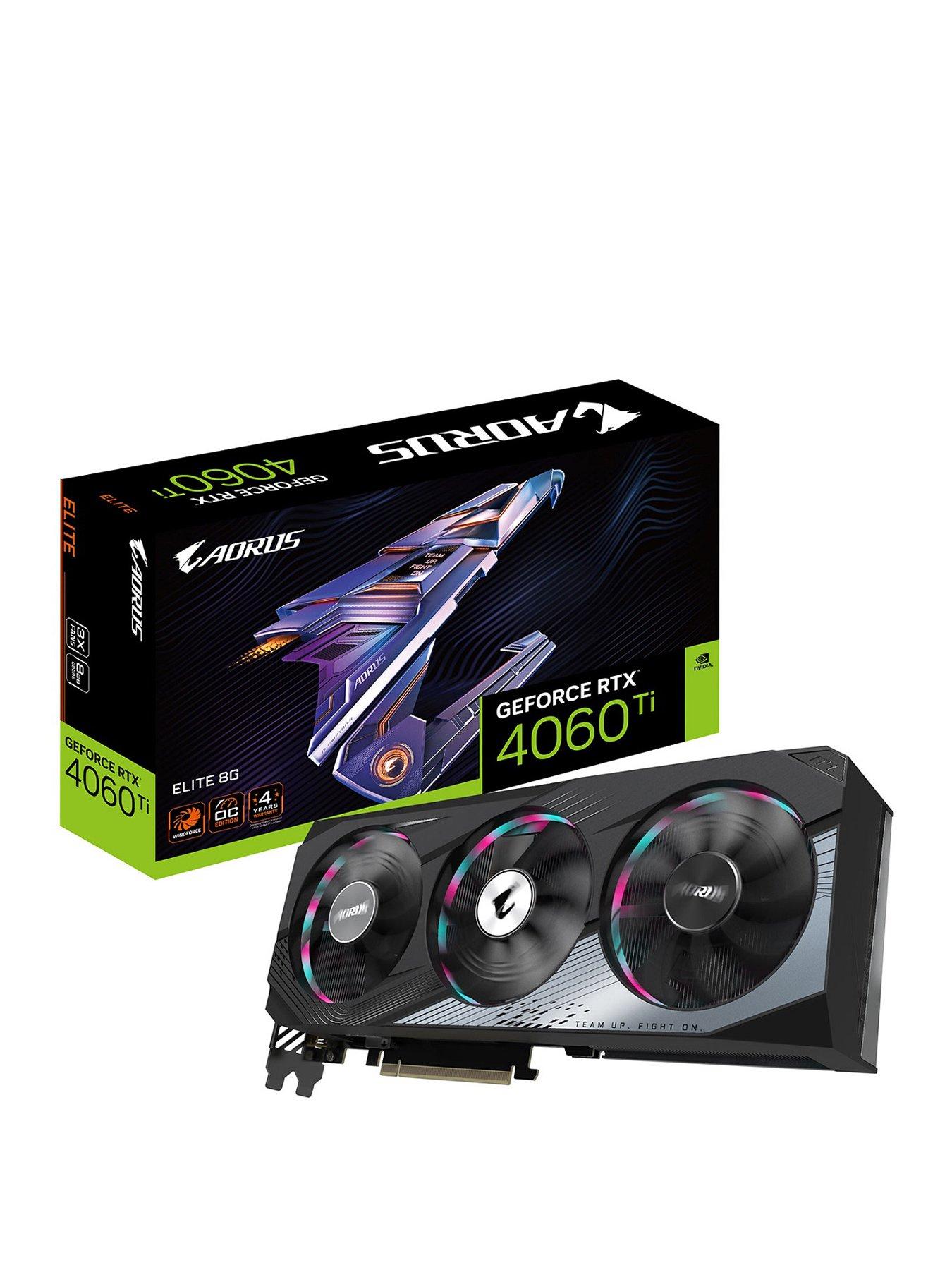 Image 1 of 4 of GIGABYTE Aorus Rtx 4060 Ti 8Gb Elite Graphics Card