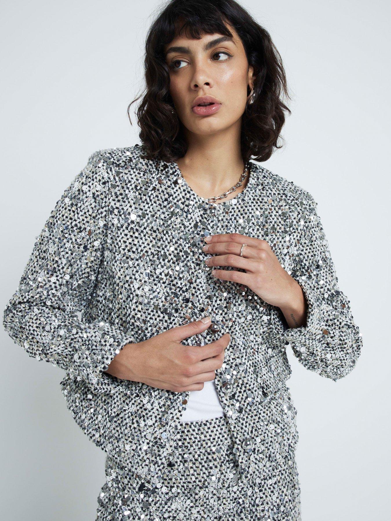 river-island-sparkly-collarless-jacket-silver