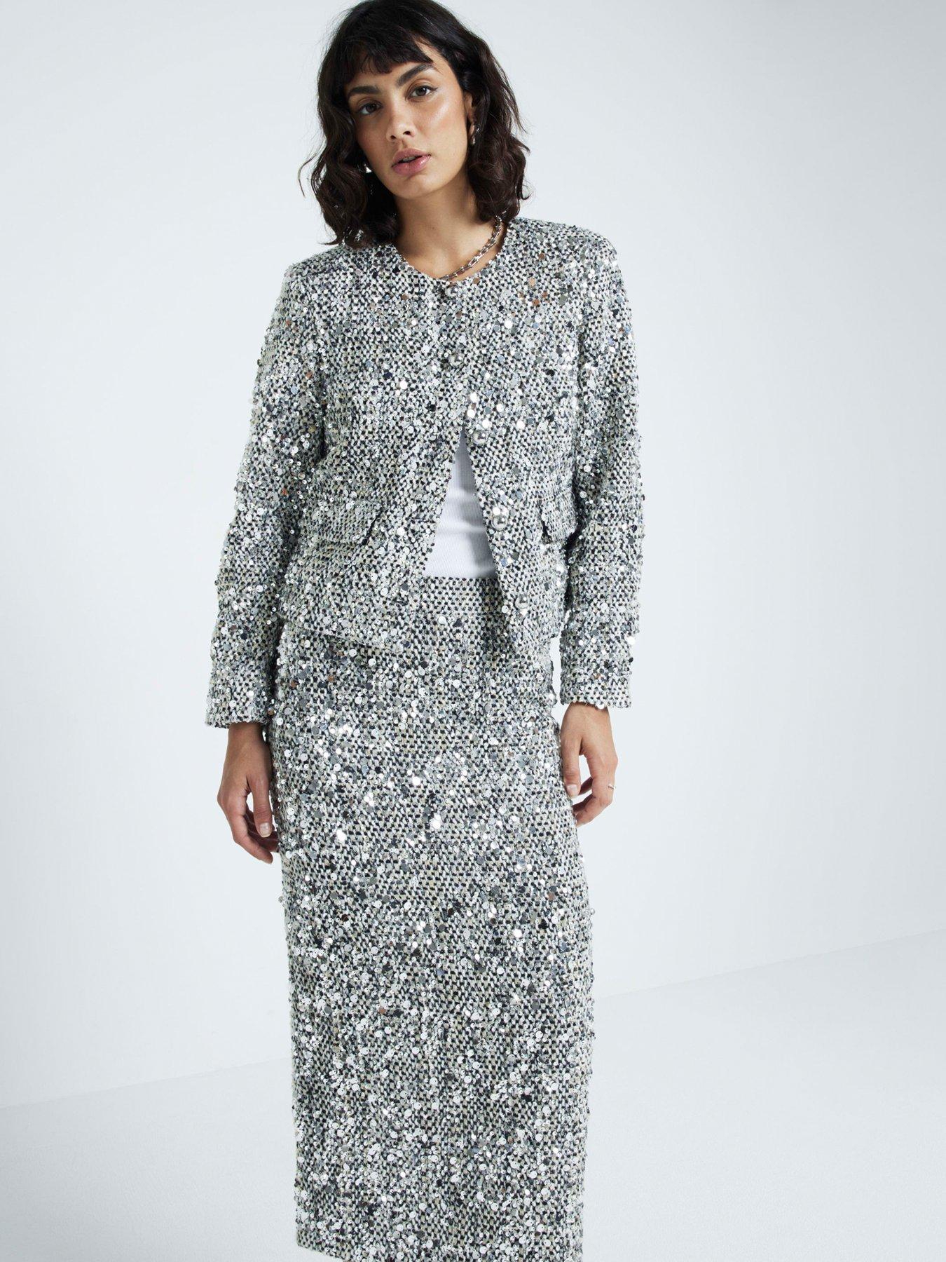 river-island-sparkly-collarless-jacket-silveroutfit