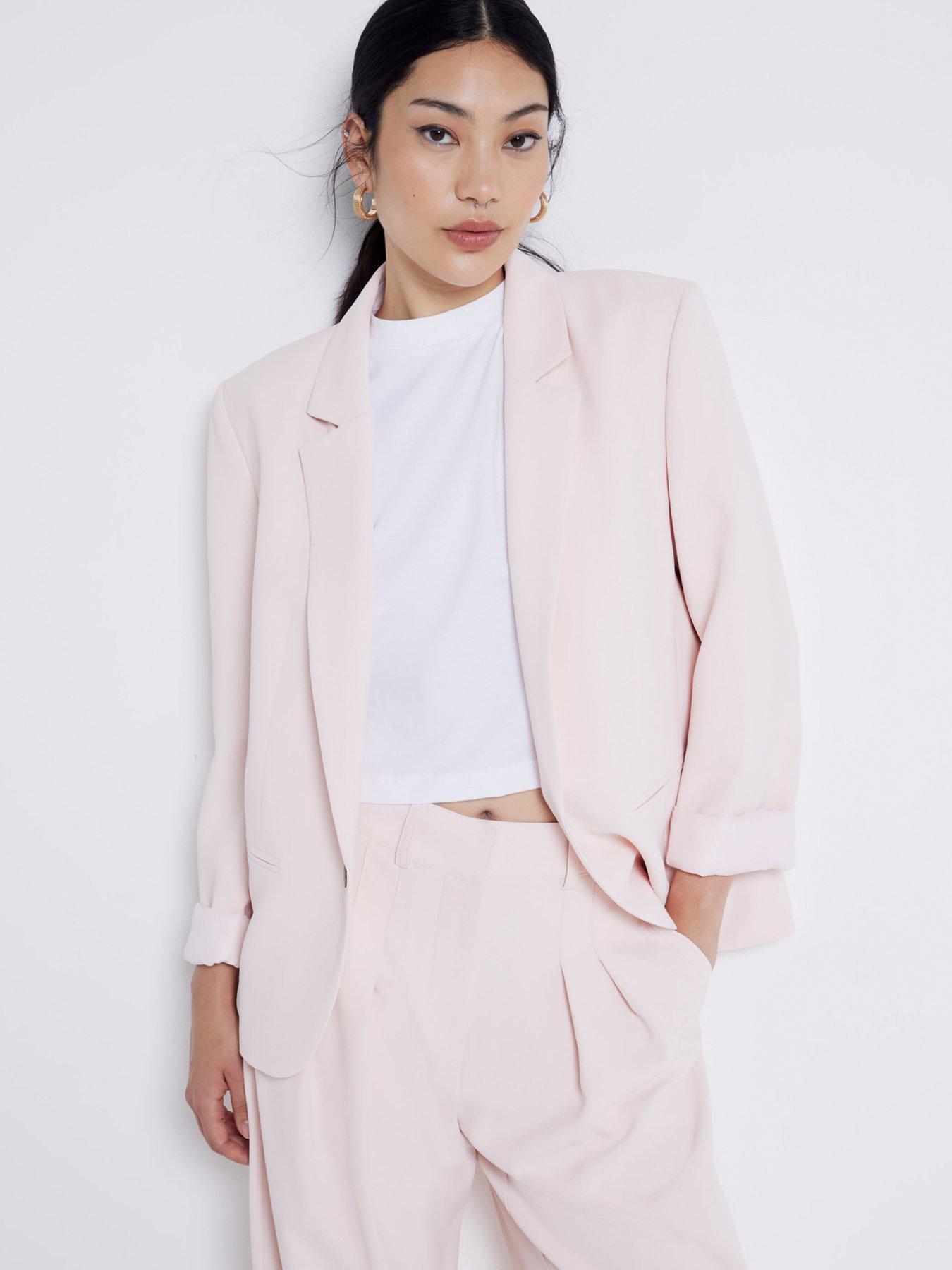 Oversized Blazer Light Pink