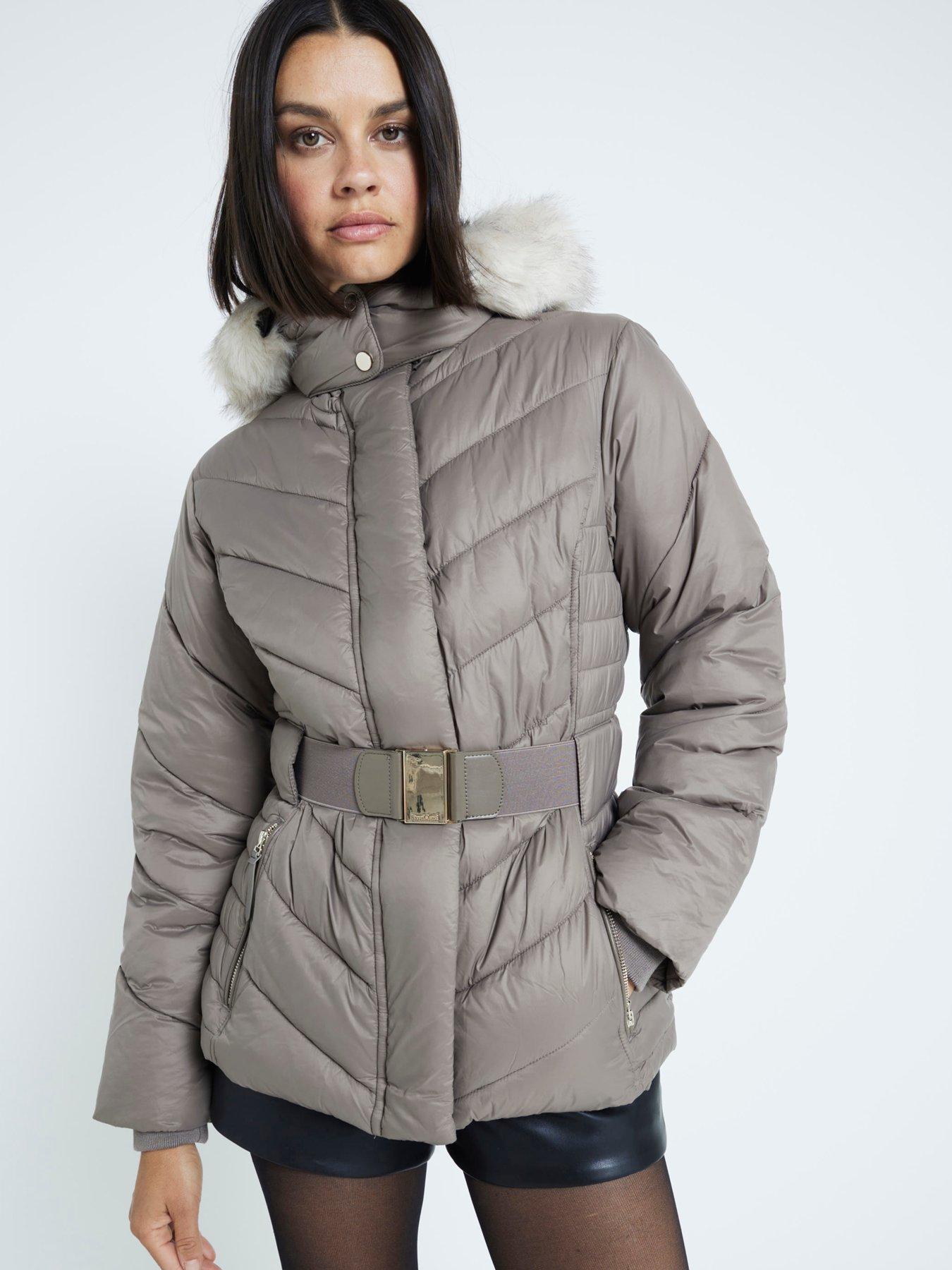 river-island-slim-fit-padded-jacket-dark-beigestillFront