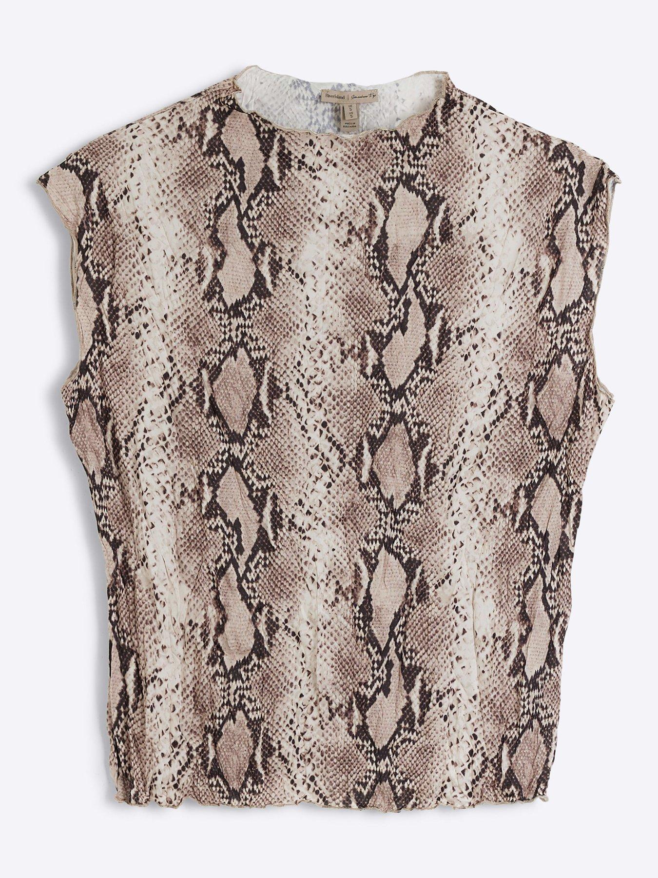 river-island-snake-print-crinkle-top-whitedetail