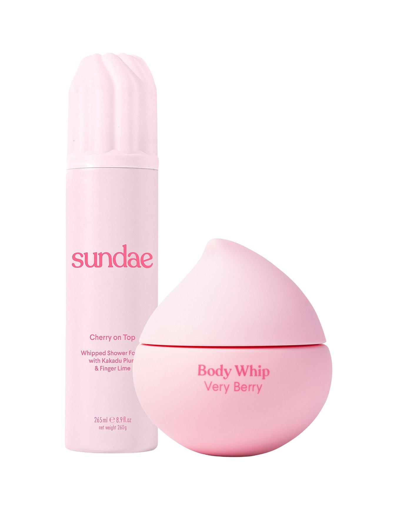 sundae-very-berry-whipped-moisturiser-cherry-whipped-shower-foam-duo