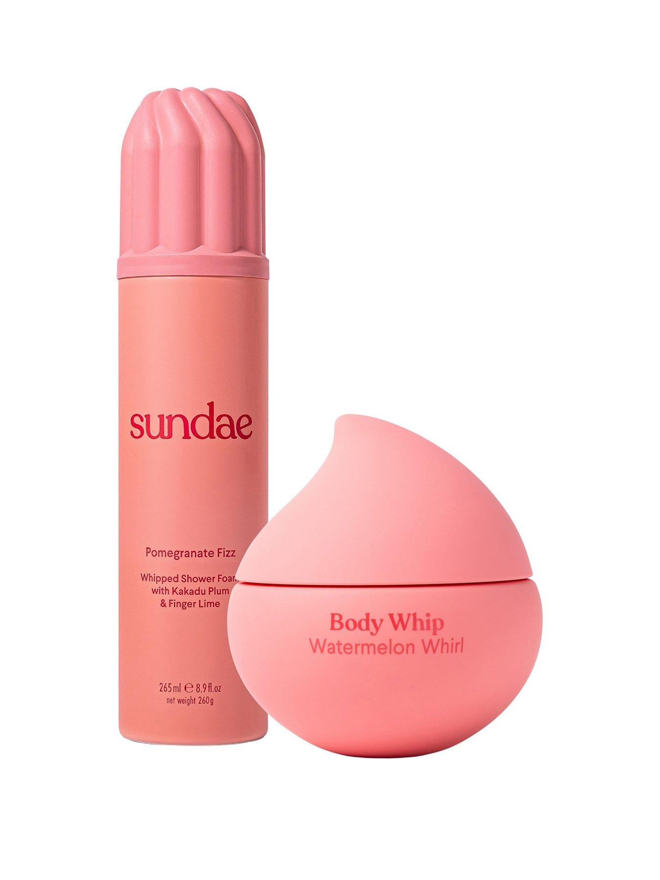 undefined Watermelon Whirl Whipped Moisturiser & Pomegranate Fizz Whipped Shower Foam Duo