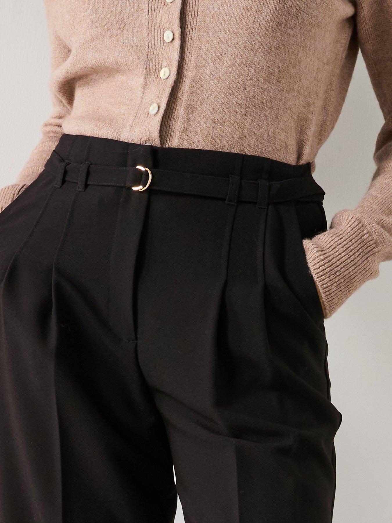 v-by-very-skinny-belted-barrell-leg-trouser-blackoutfit