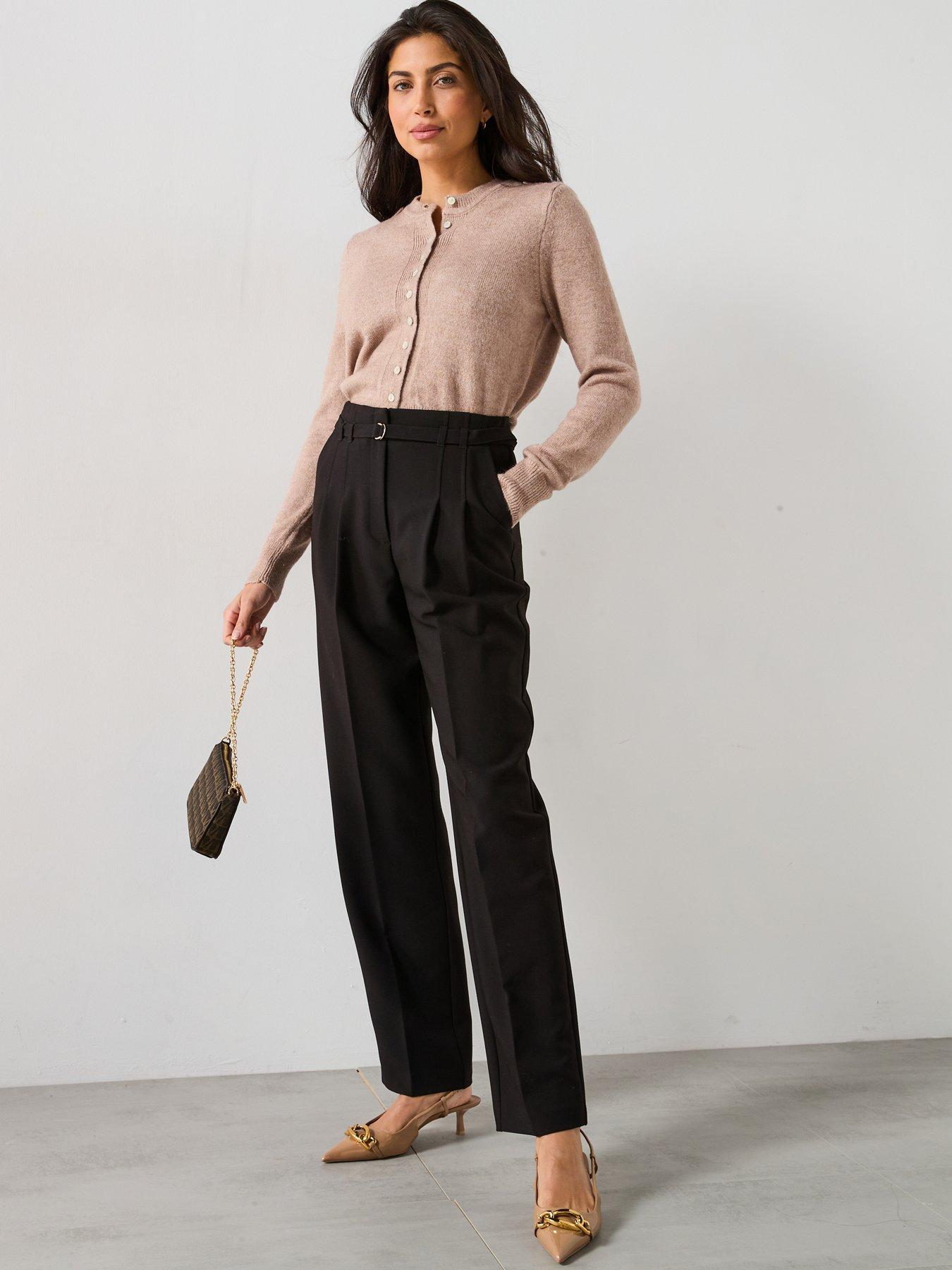 v-by-very-skinny-belted-barrell-leg-trouser-blackdetail