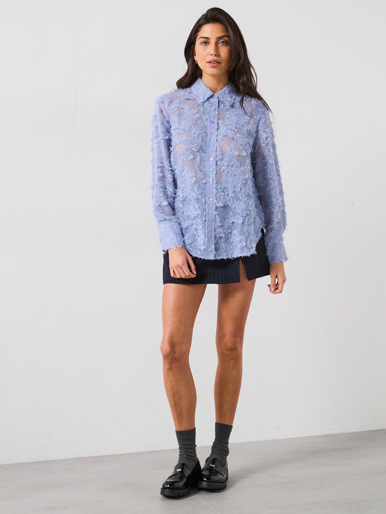 v-by-very-floral-jacquard-longline-shirt-blueback