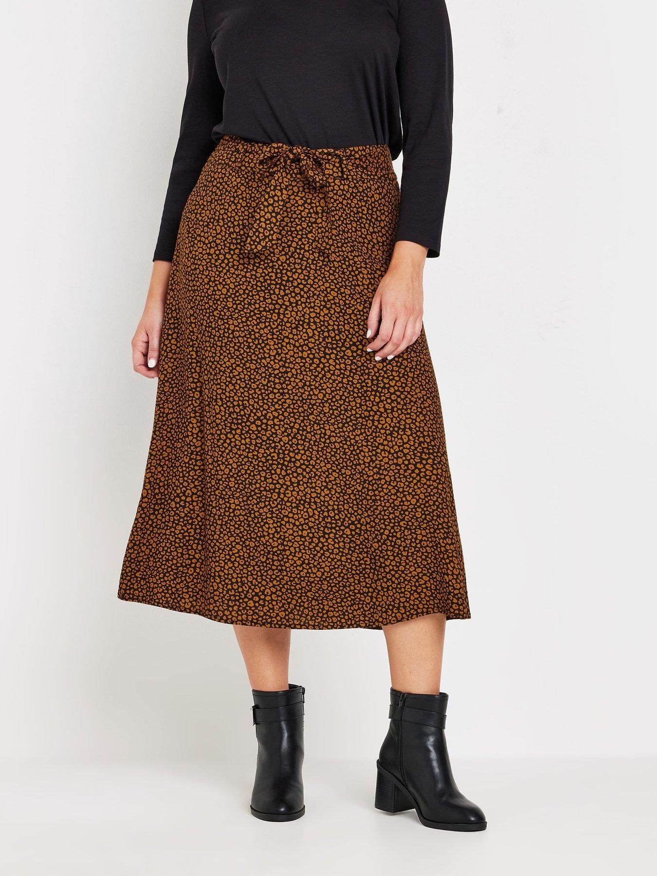 mco-animal-belted-midi-skirt