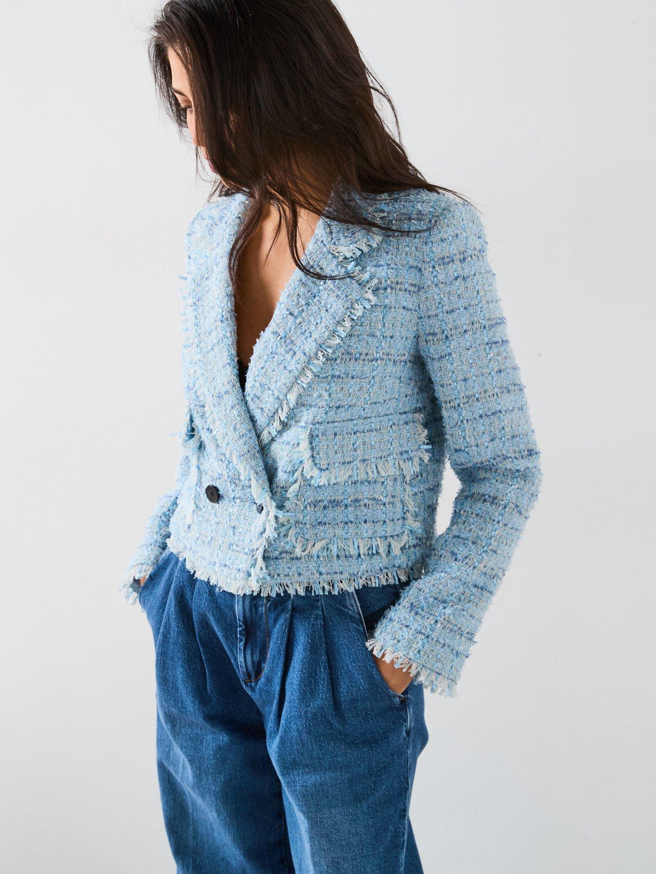 v-by-very-short-utility-boucle-jacket-bluedetail