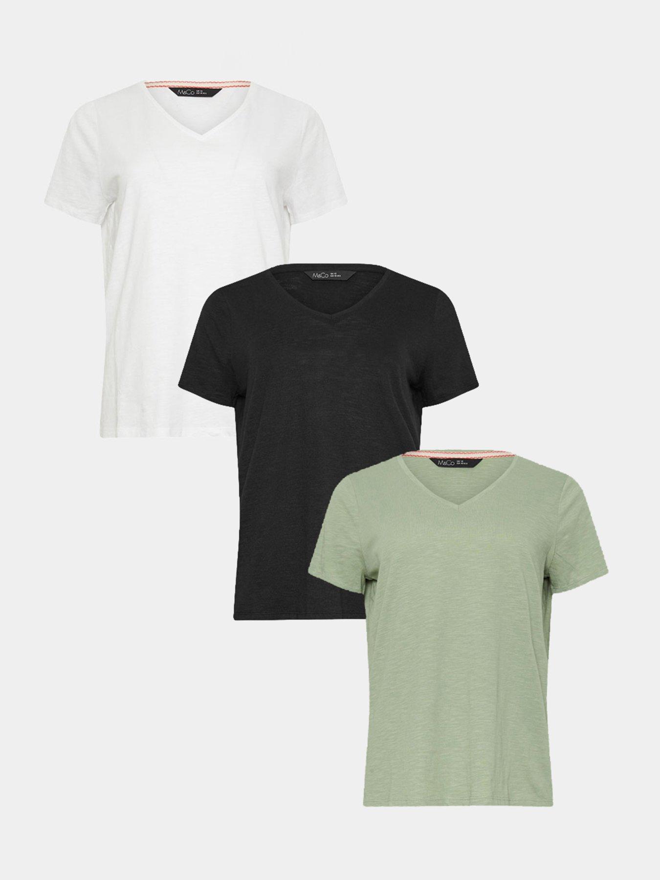 mco-3-pack-v-neck-t-shirt-multi