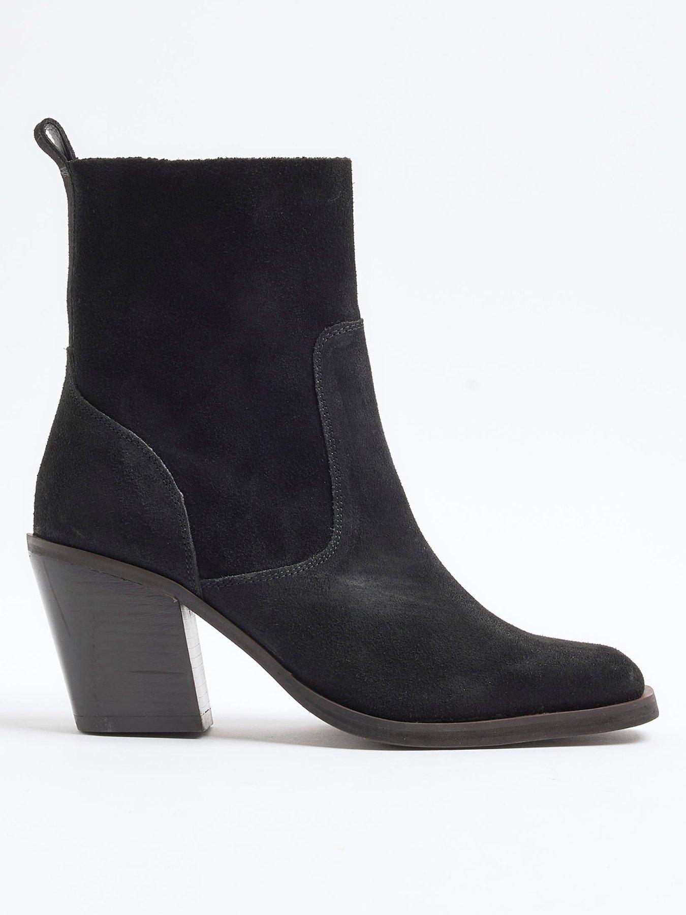 river-island-suede-western-boots--black