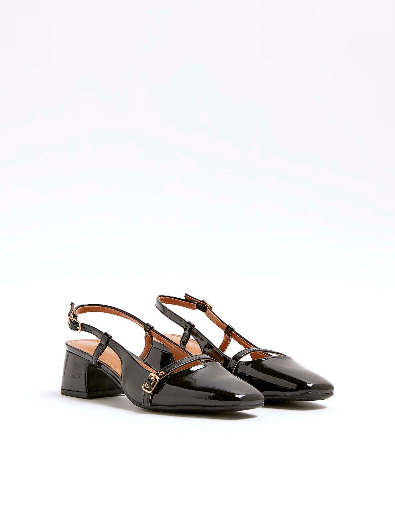 river-island-buckle-strap-block-heel-blackstillFront