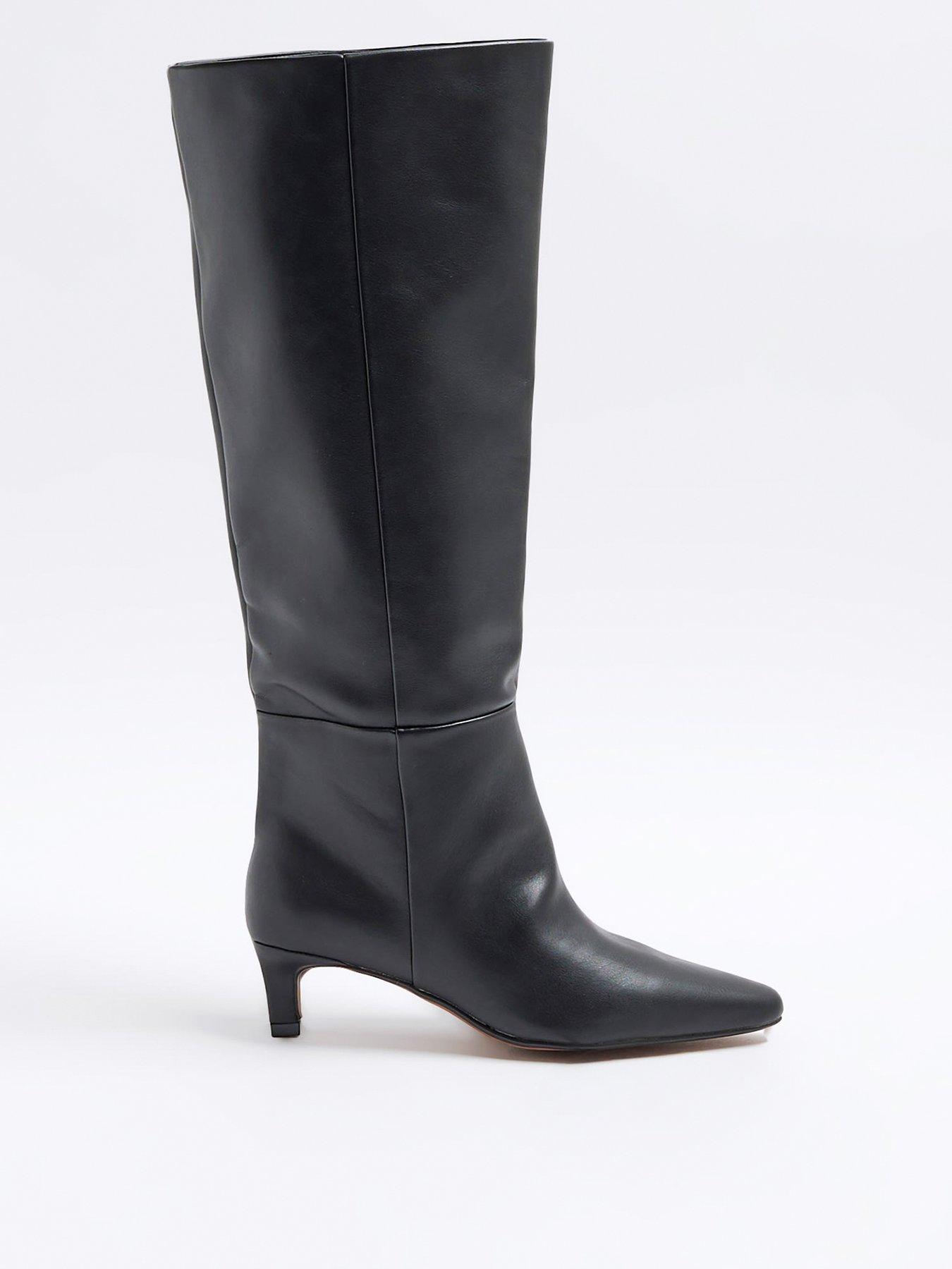 river-island-knee-high-kitten-boot-black