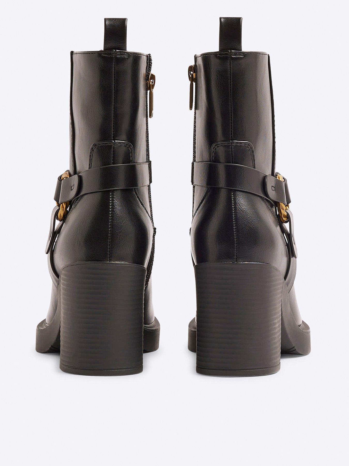 river-island-heeled-harness-ankle-boot-blackback