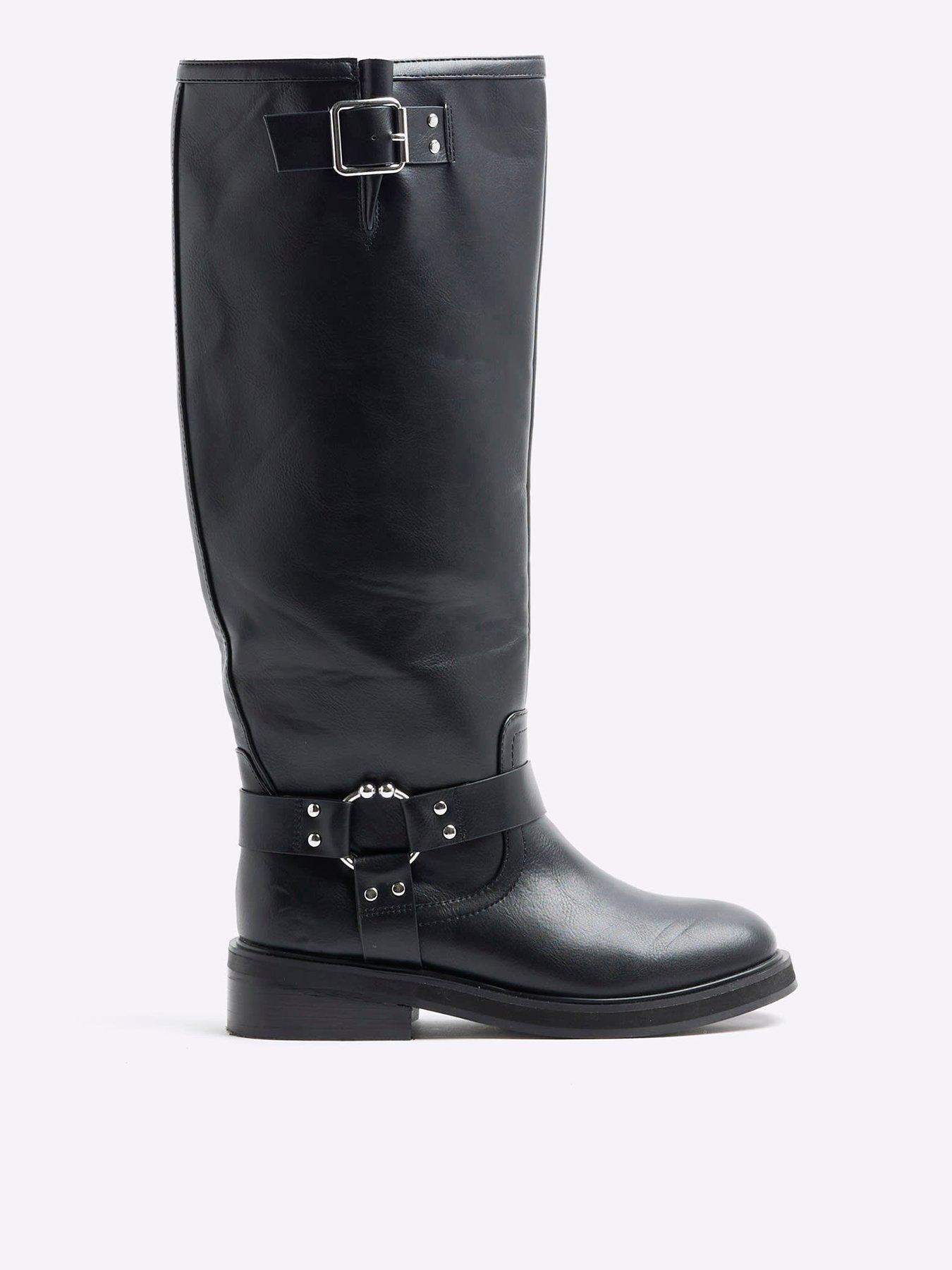 river-island-high-leg-biker-boot-blackfront