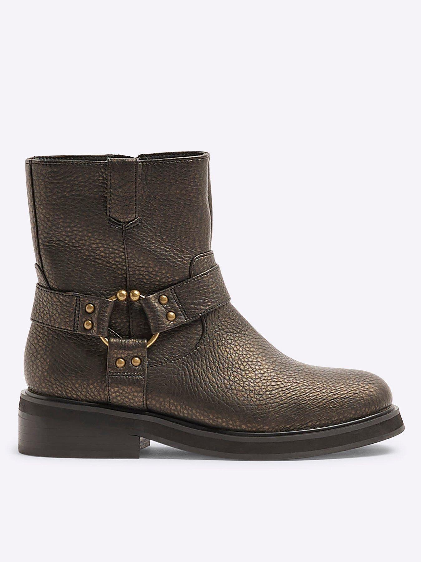 river-island-biker-boot-dark-brown