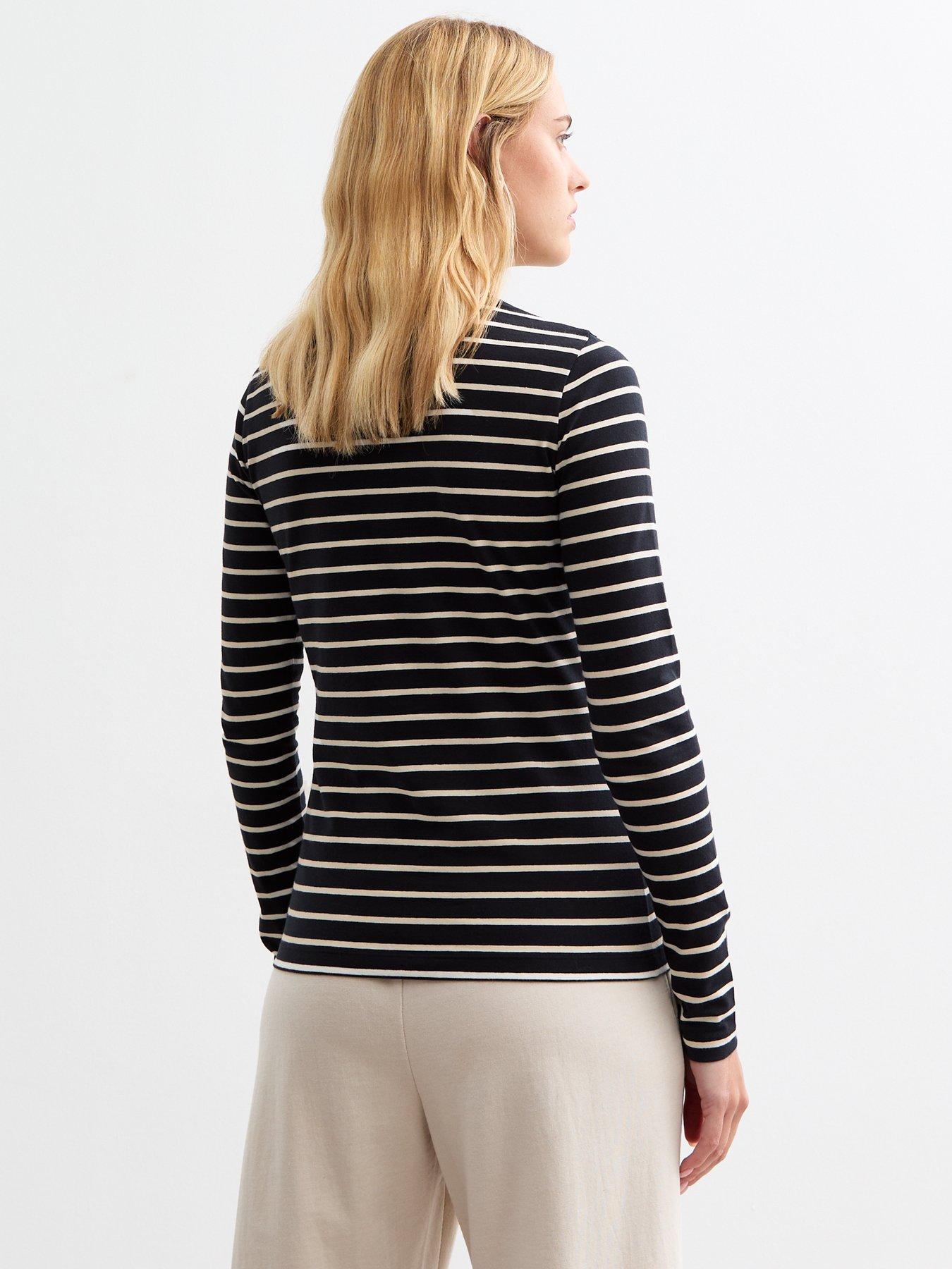 new-look-striped-long-sleeve-top-blackstillFront