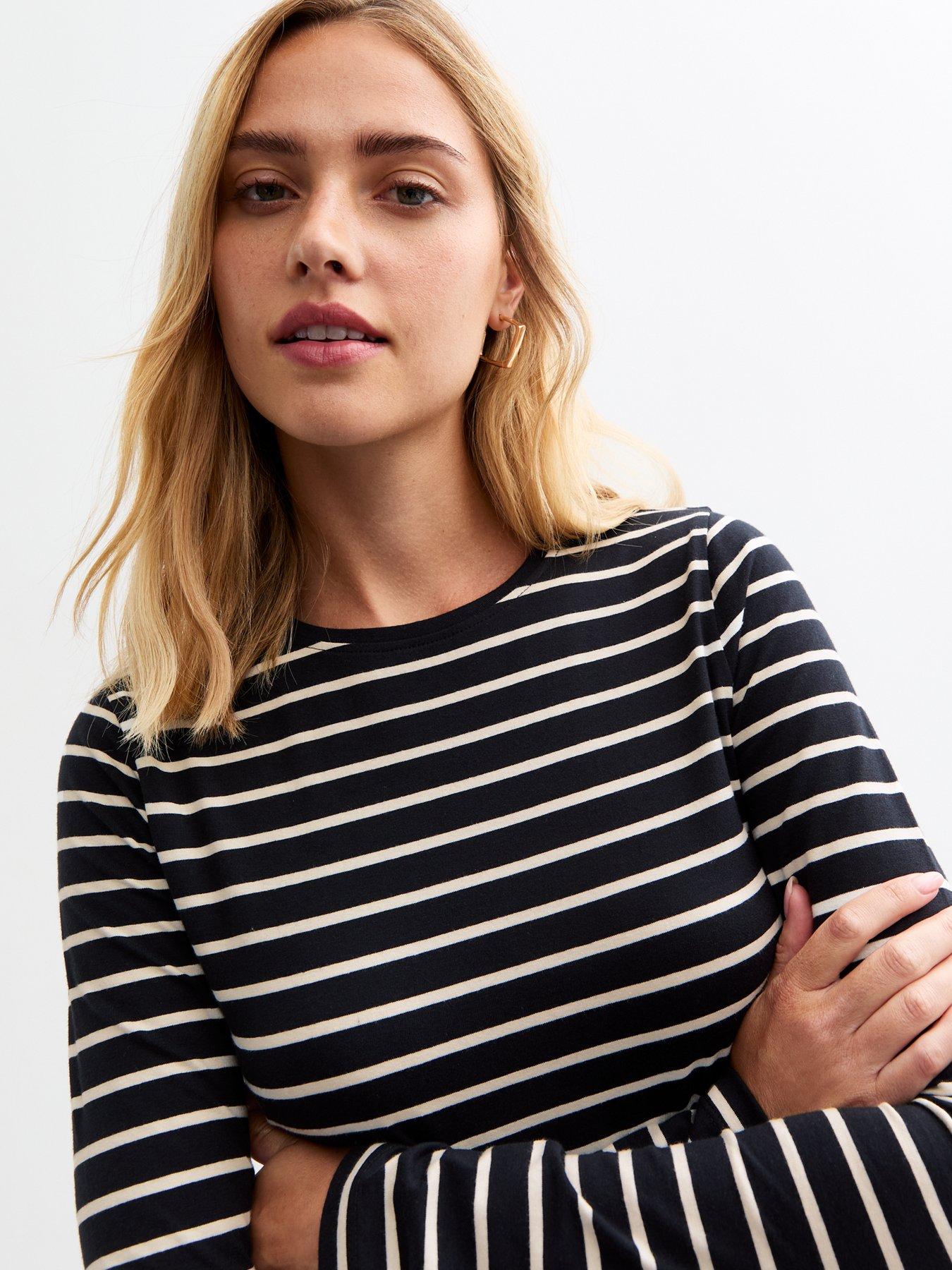 new-look-striped-long-sleeve-top-blackoutfit