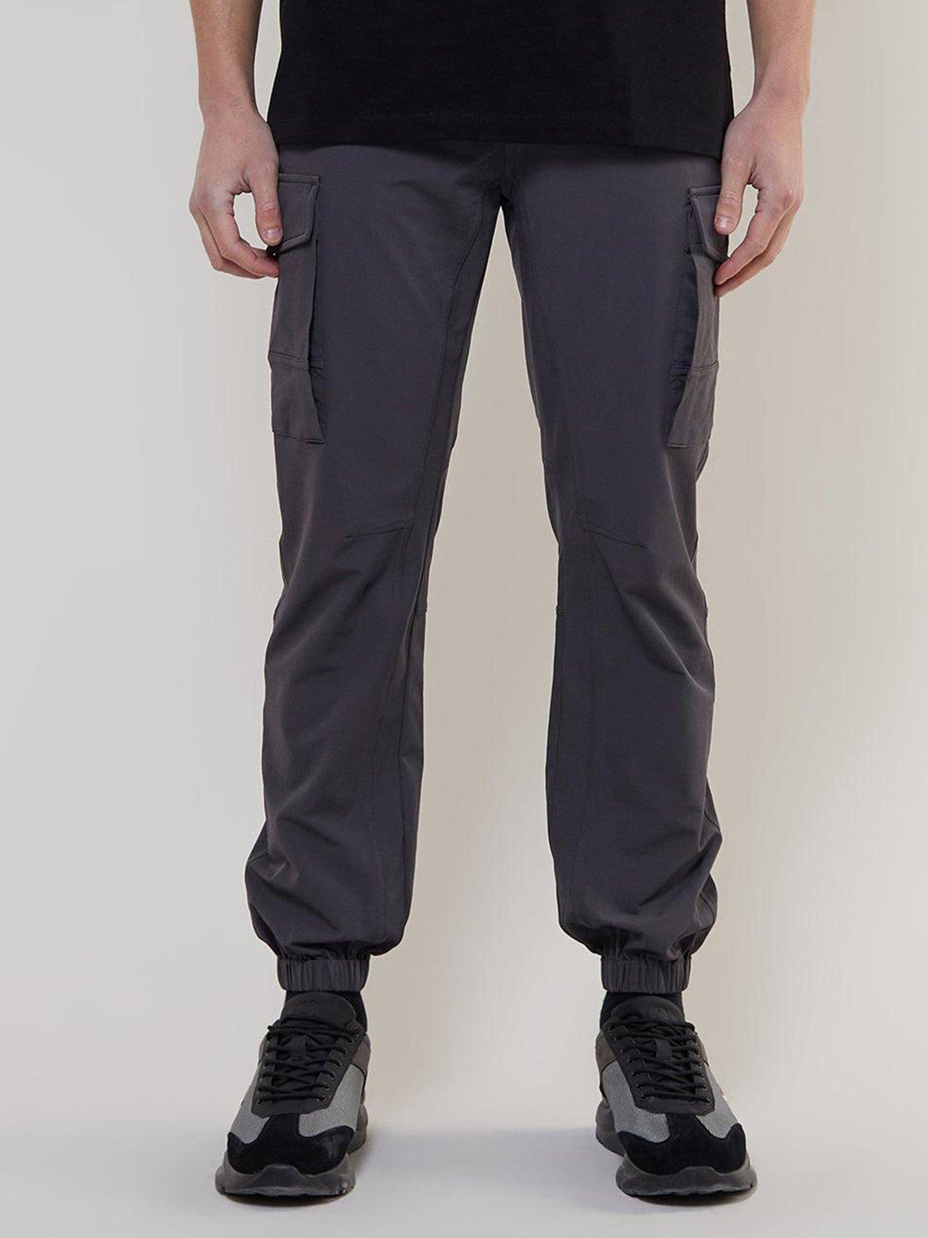 criminal-damage-criminal-damage-soho-nylon-trousers-charcoalstillFront