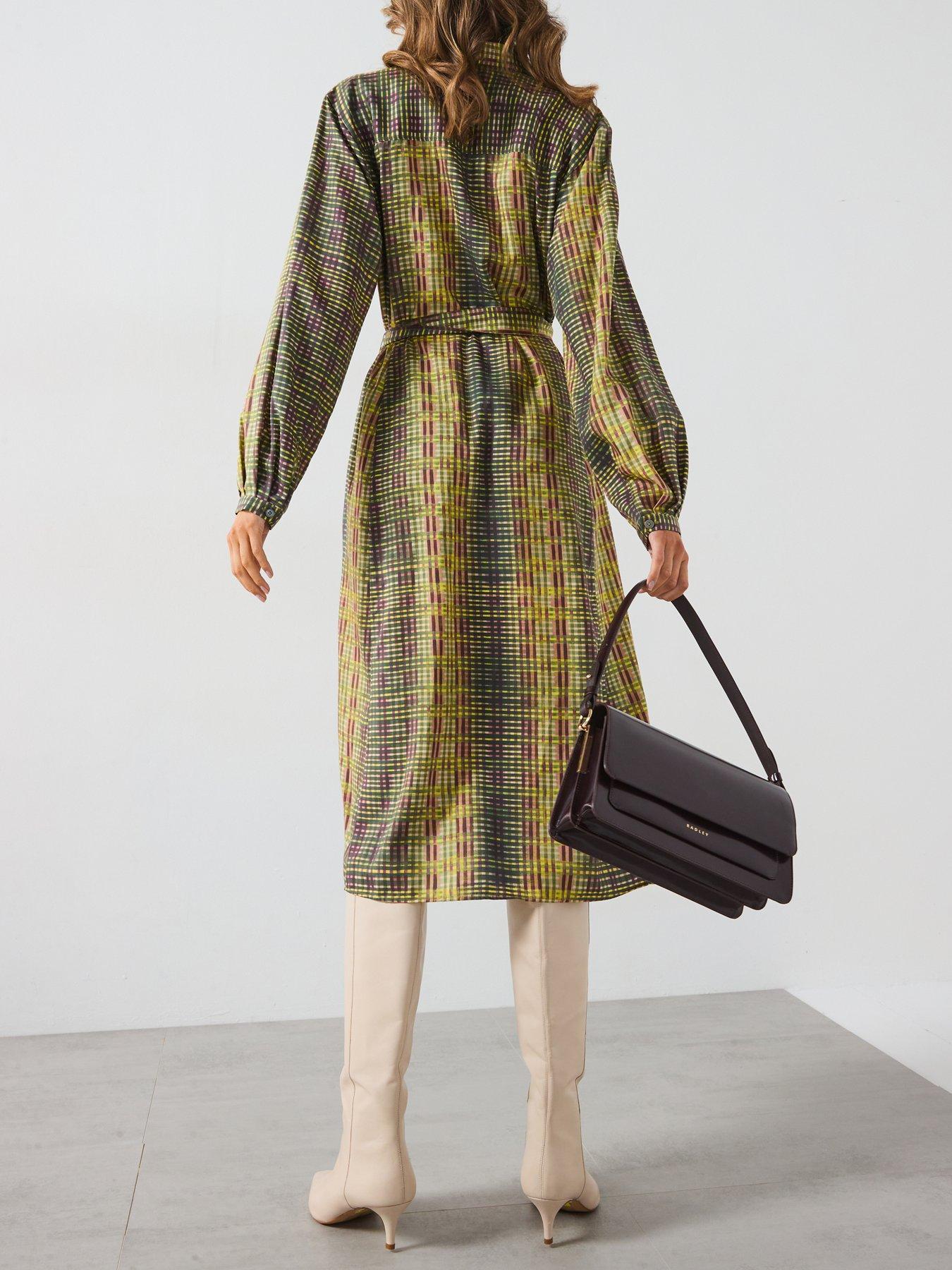 ps-paul-smith-shirt-midi-dress-greenstillFront