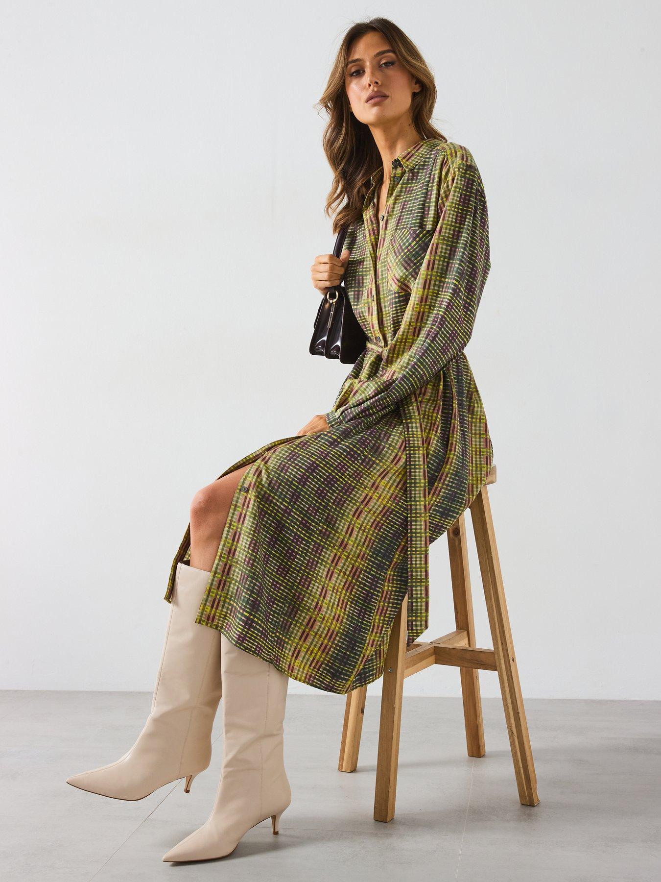 ps-paul-smith-shirt-midi-dress-greenoutfit