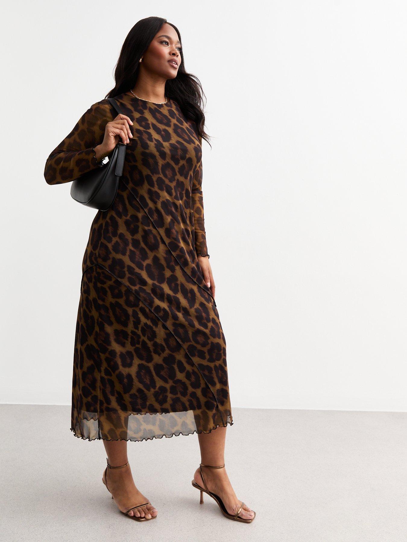 new-look-curves-leopard-long-sleeve-mesh-midi-dress-brownback