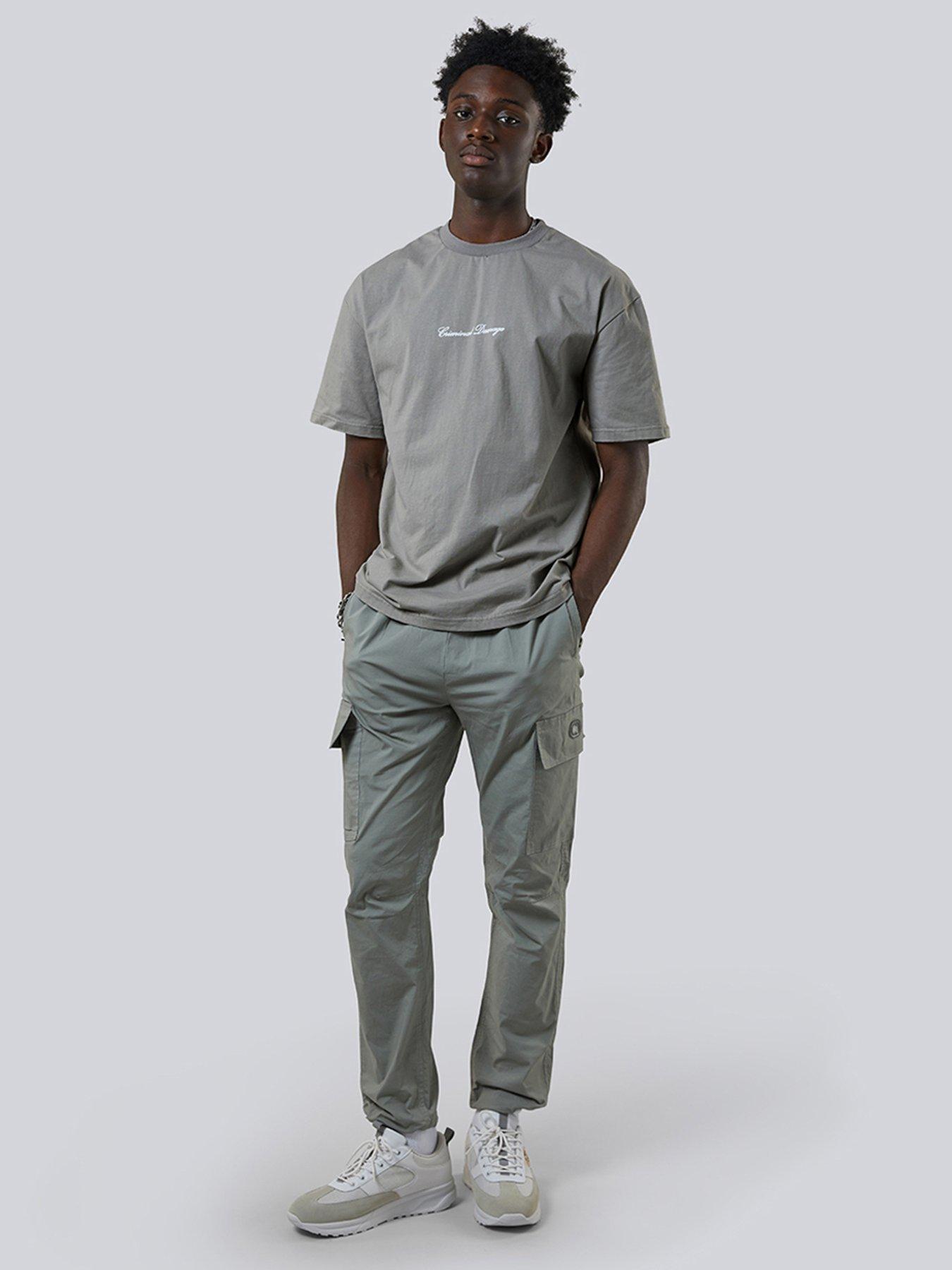 Image 4 of 4 of Criminal Damage Criminal Damage Bonsai T-Shirt - Charcoal