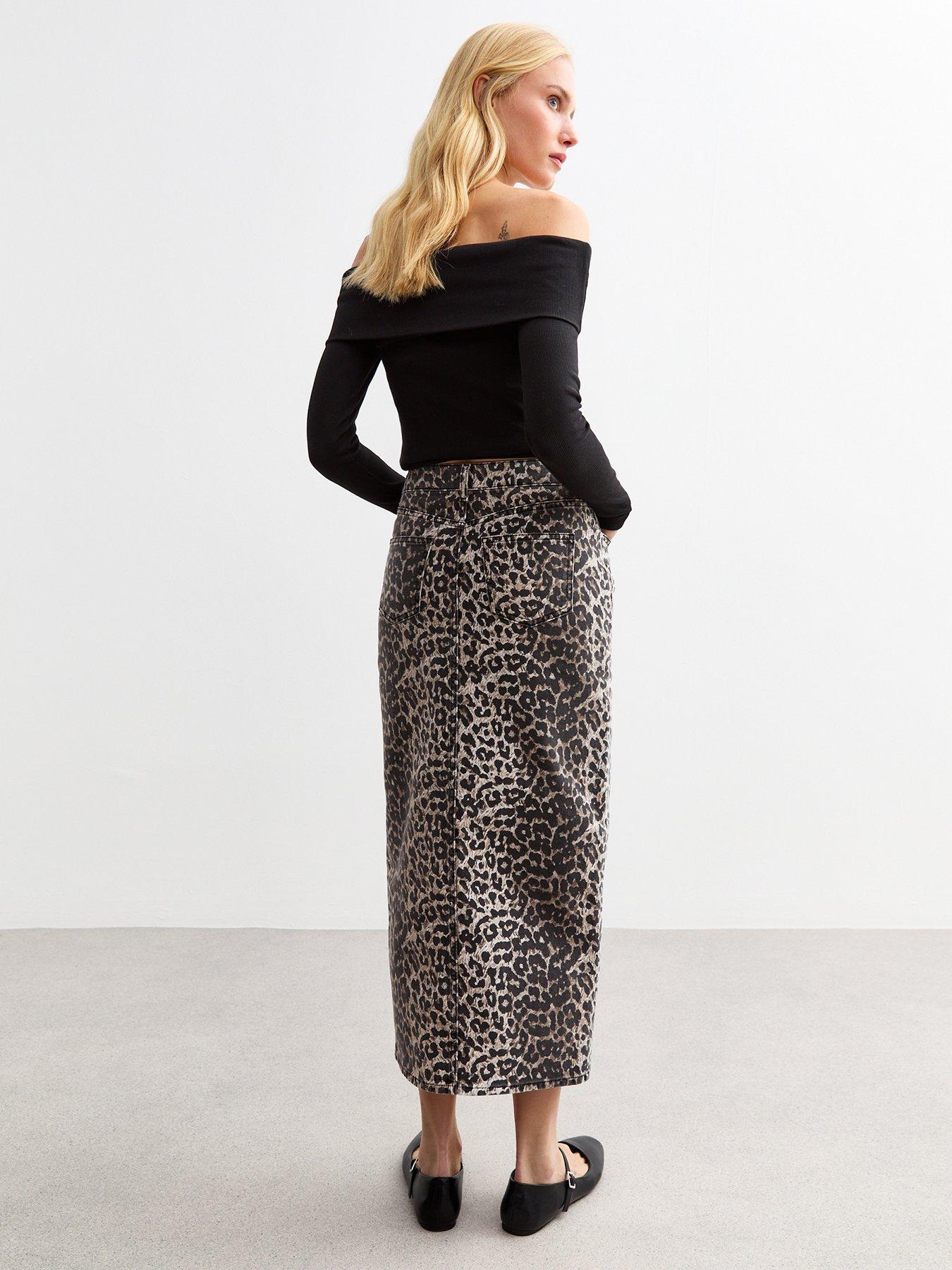 new-look-leopard-print-midi-denim-skirt-brownstillFront