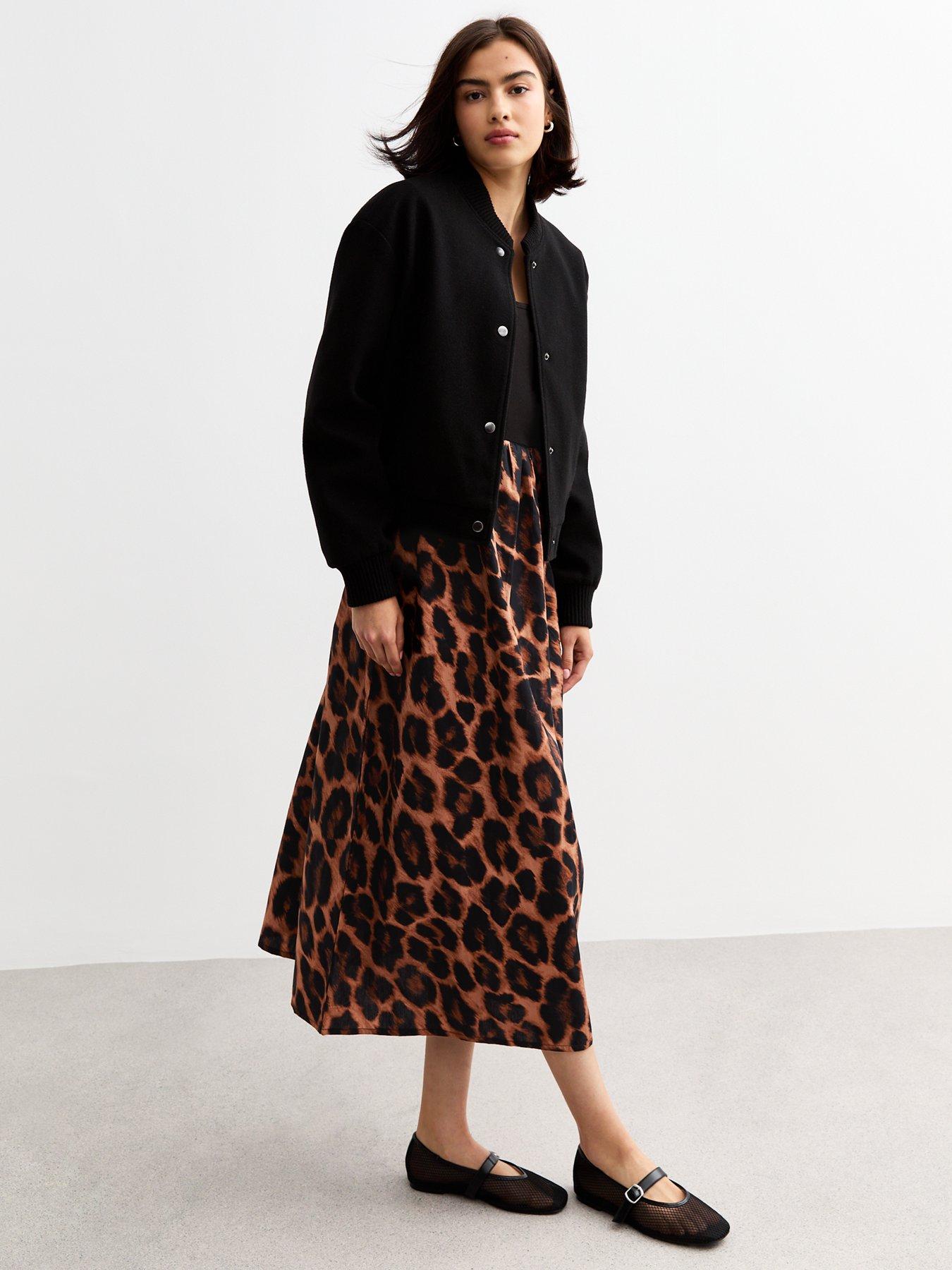 new-look-leopard-print-long-sleeve-mix-midi-dress-blackback