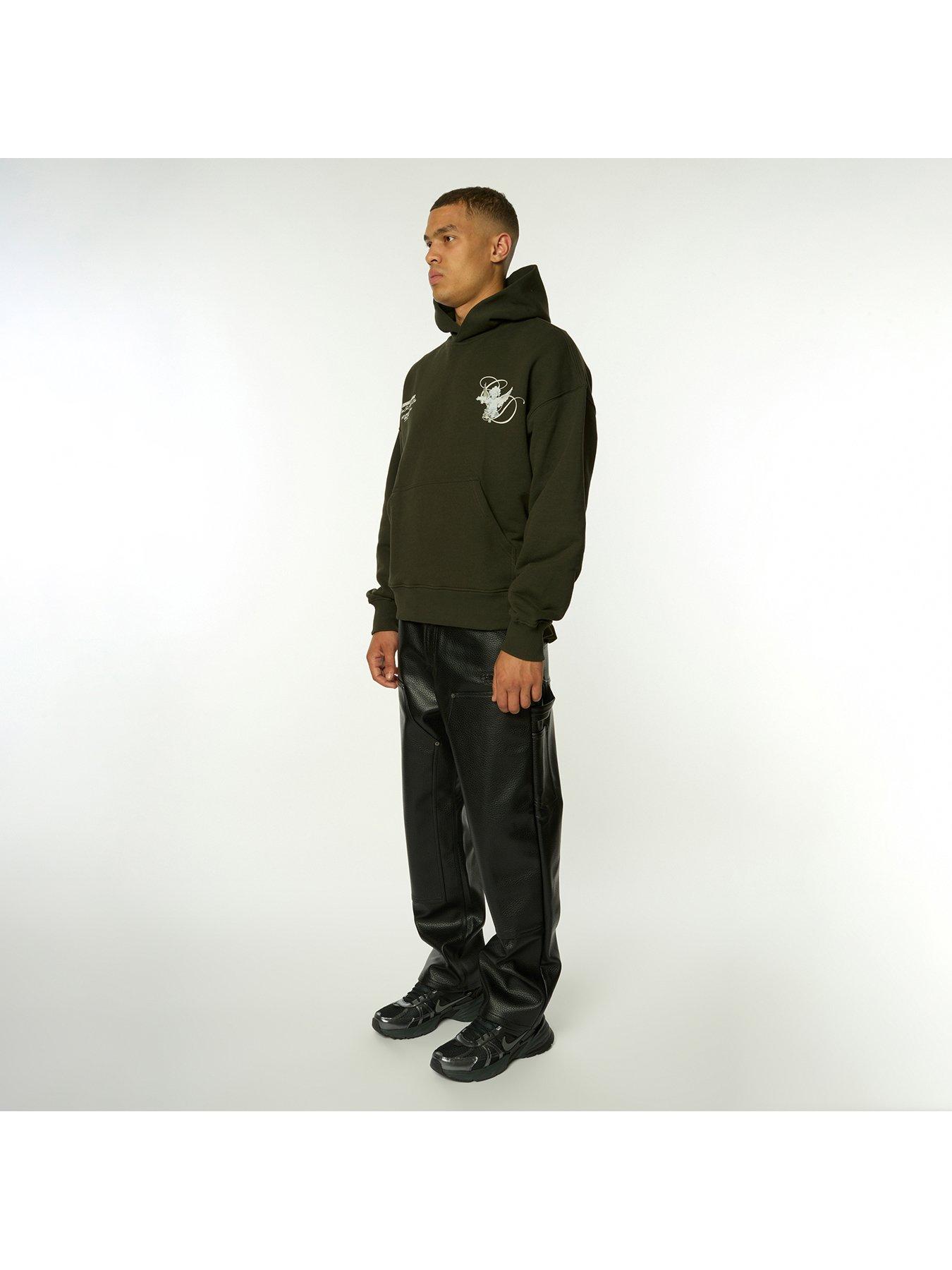 Image 4 of 5 of Criminal Damage Cherub Hoodie - Green