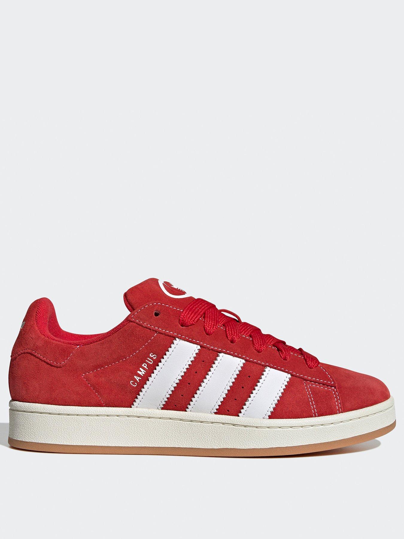 adidas Originals Unisex Campus 00s Trainers- Red
