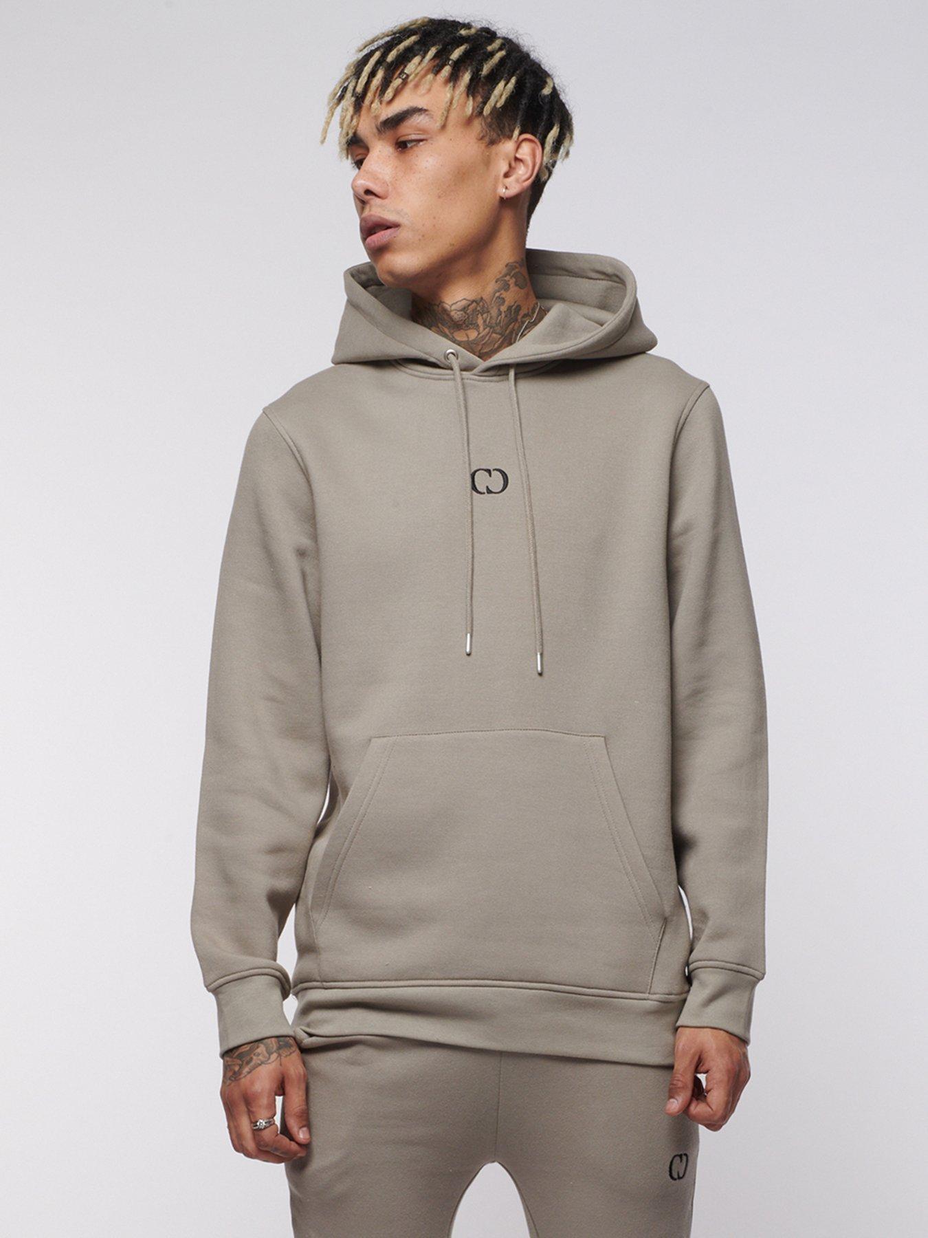 Image 1 of 3 of Criminal Damage Logo Hoodie - Stone