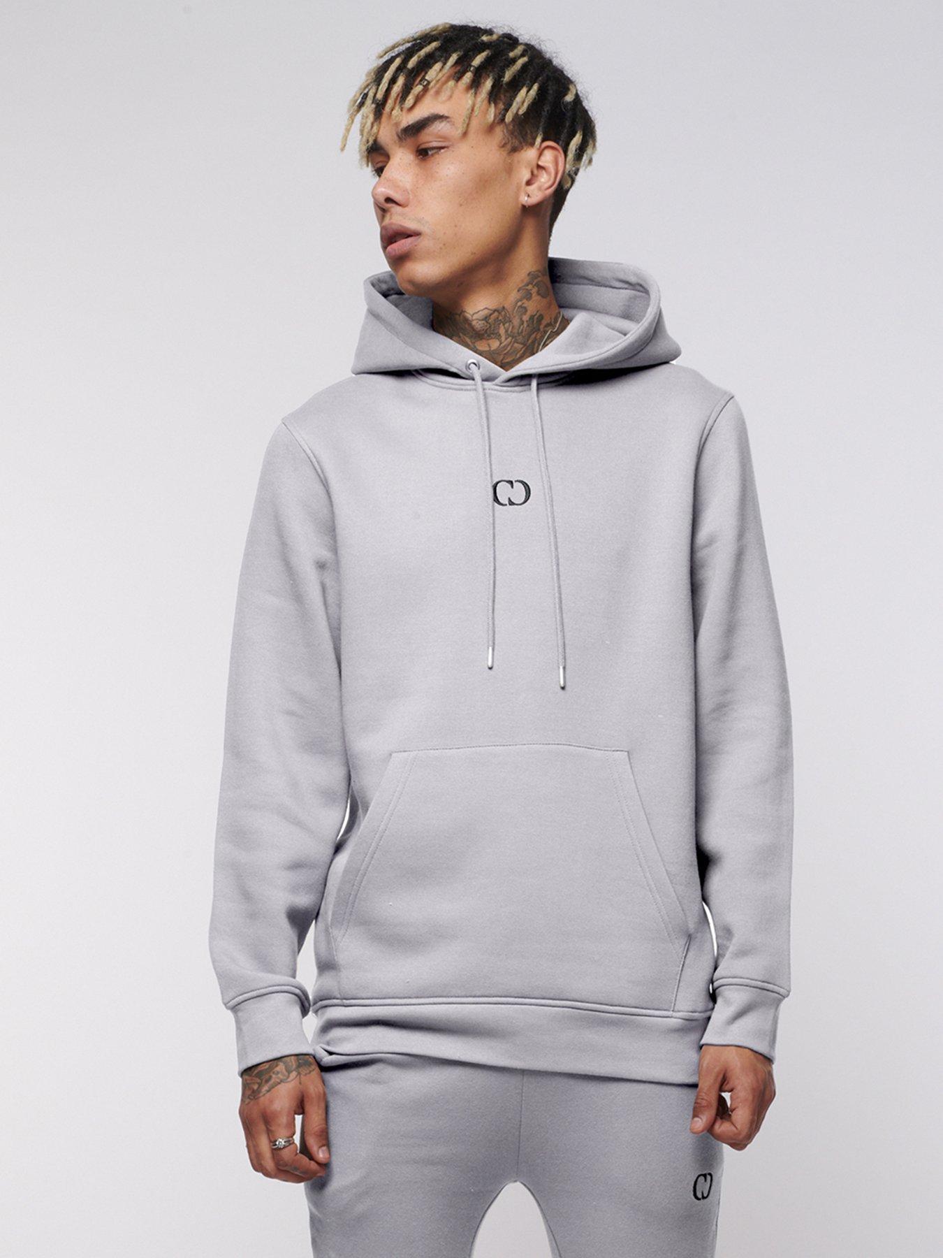 criminal-damage-logo-hoodie-light-grey