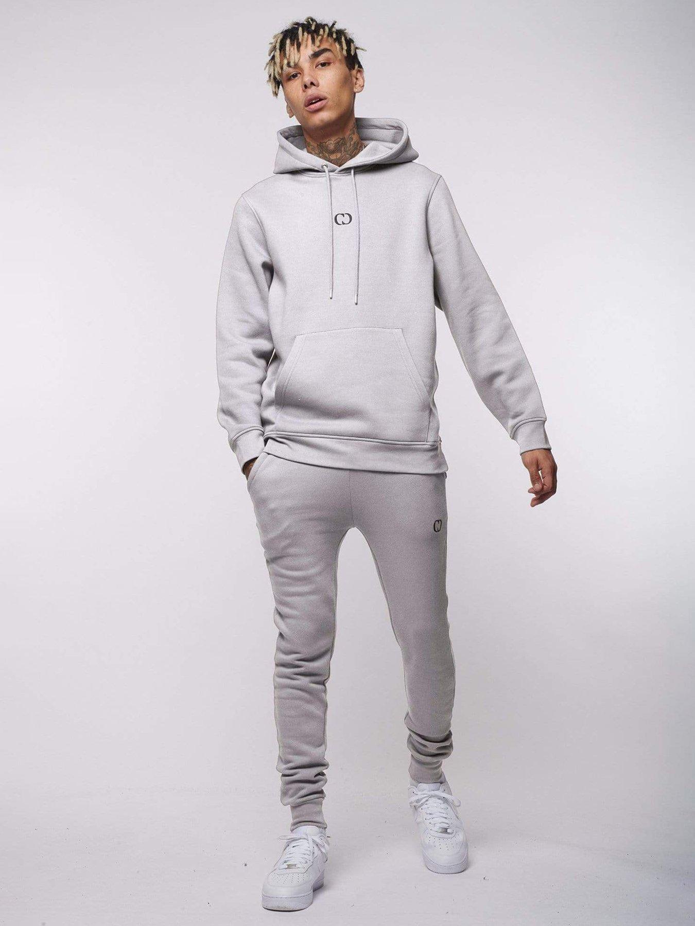 Image 3 of 3 of Criminal Damage Logo Hoodie - Light Grey