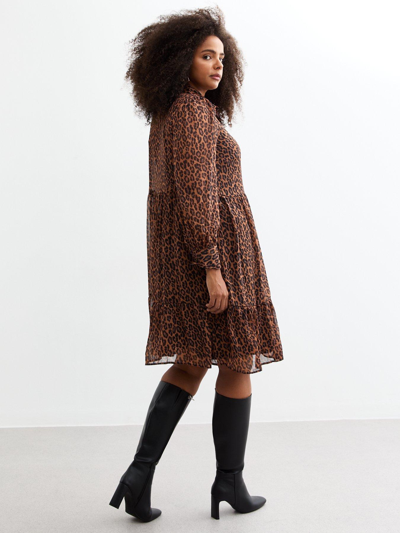 new-look-curves-leopard-chiffon-mini-shirt-dress-brownstillFront