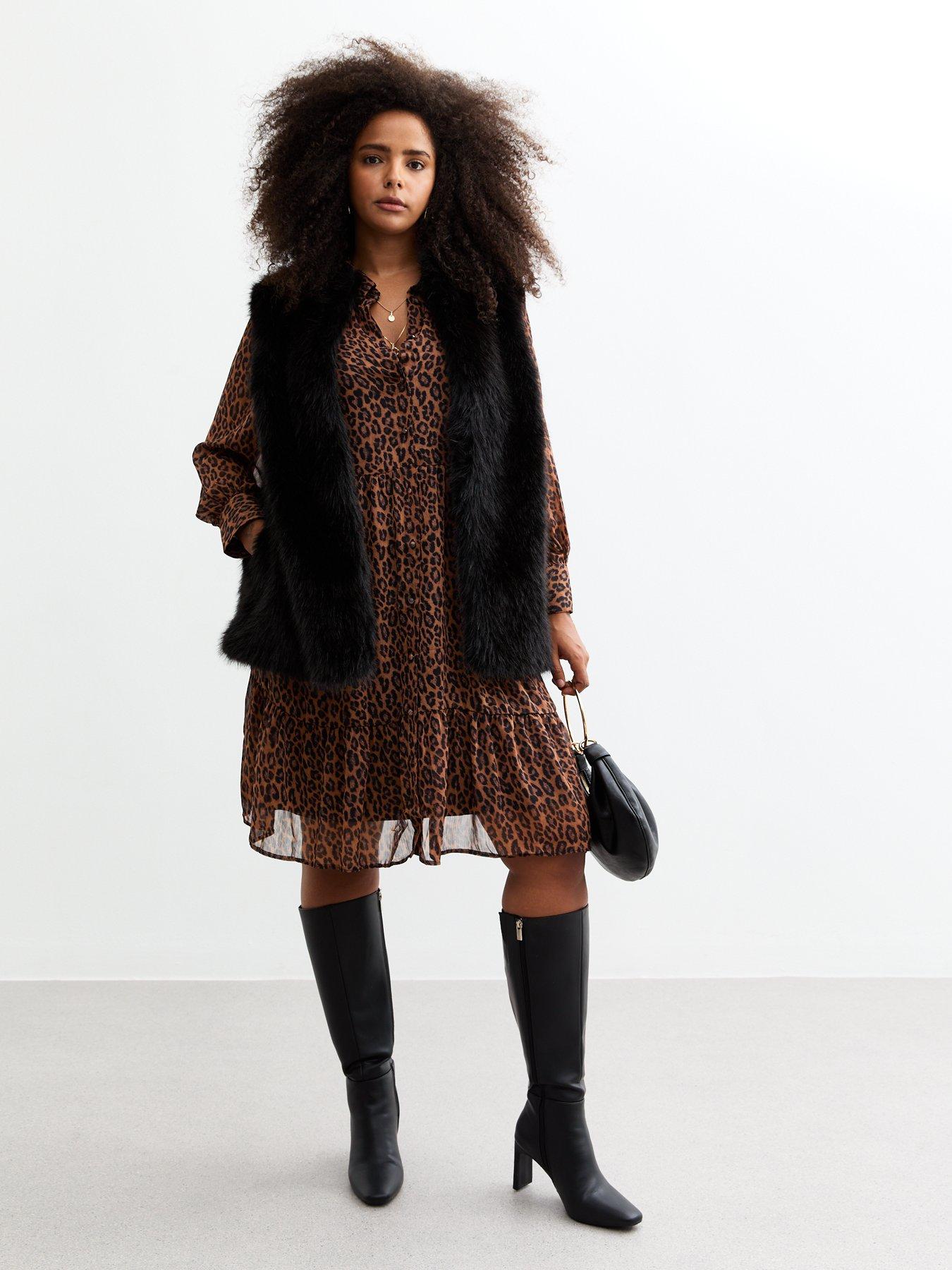 new-look-curves-leopard-chiffon-mini-shirt-dress-brownback