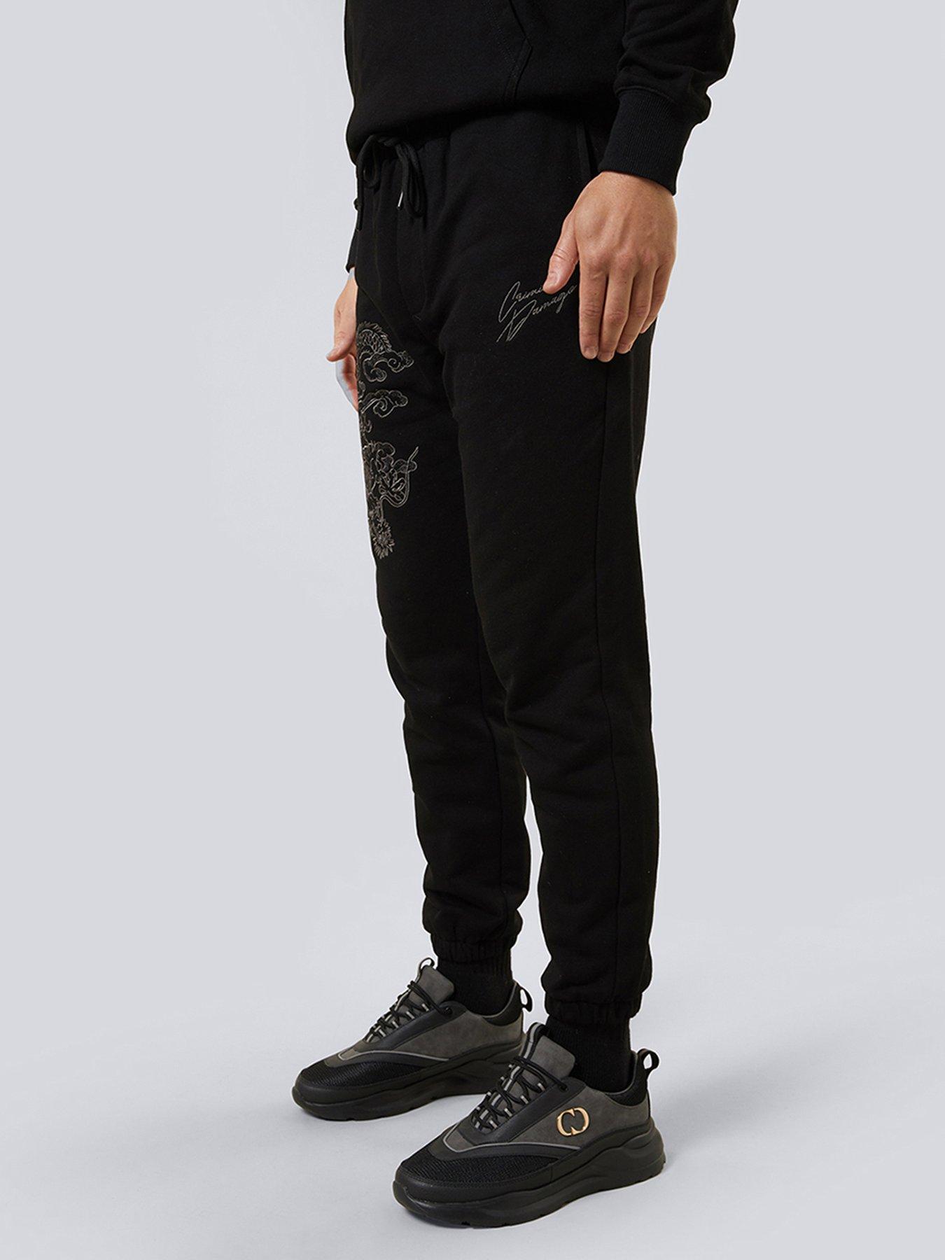 criminal-damage-criminal-damage-kyoto-joggers-blackstillFront