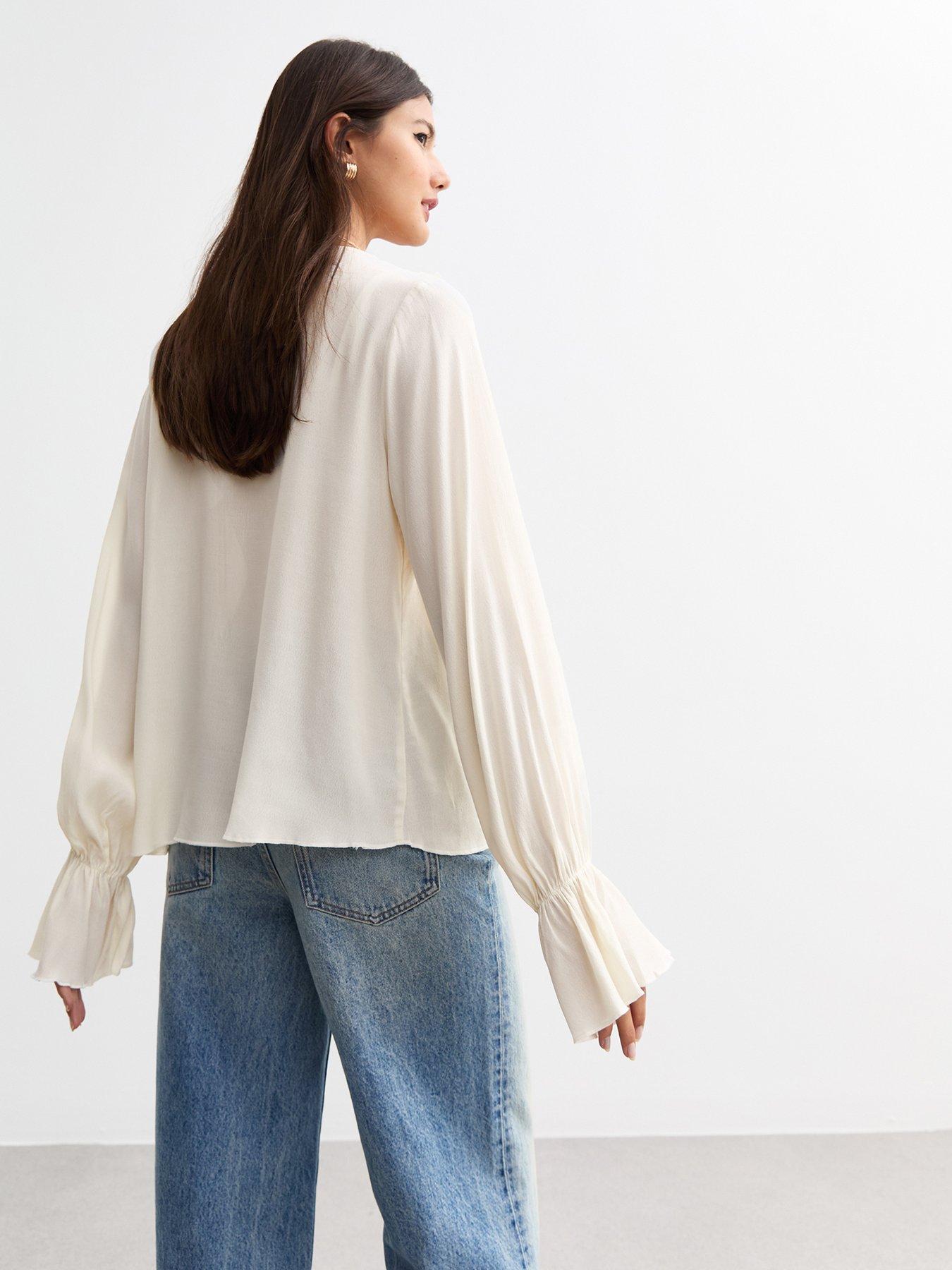 new-look-ruffle-trim-crepe-blouse-off-whitestillFront