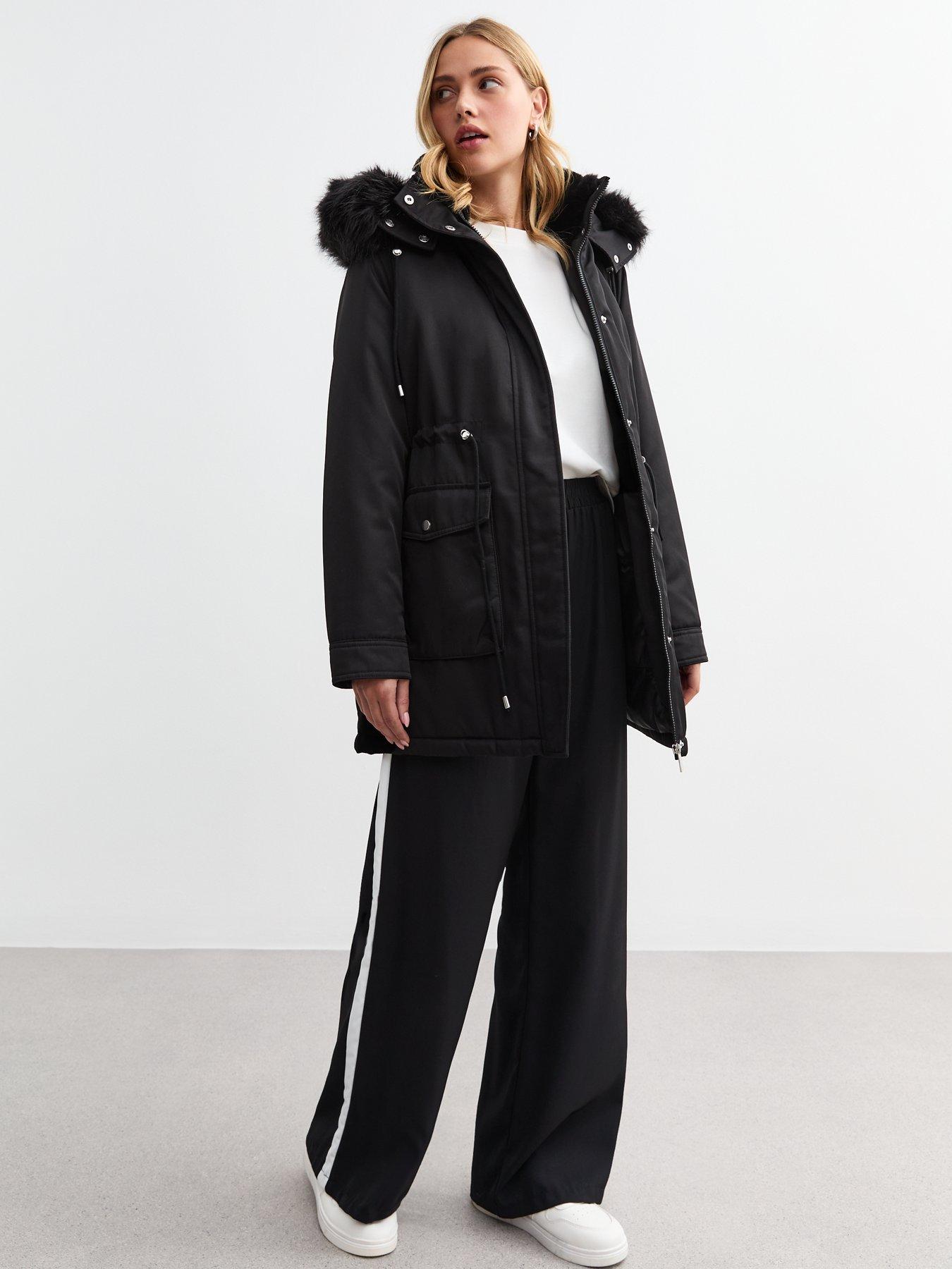 new-look-black-faux-fur-trim-shell-parkaback