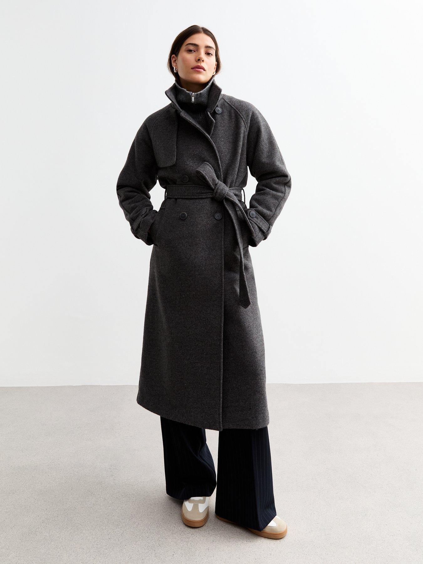 new-look-grey-tie-waist-funnel-neck-coat