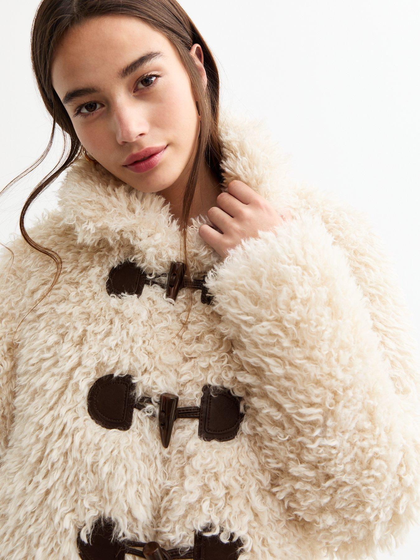 new-look-off-white-faux-fur-toggle-front-coatoutfit