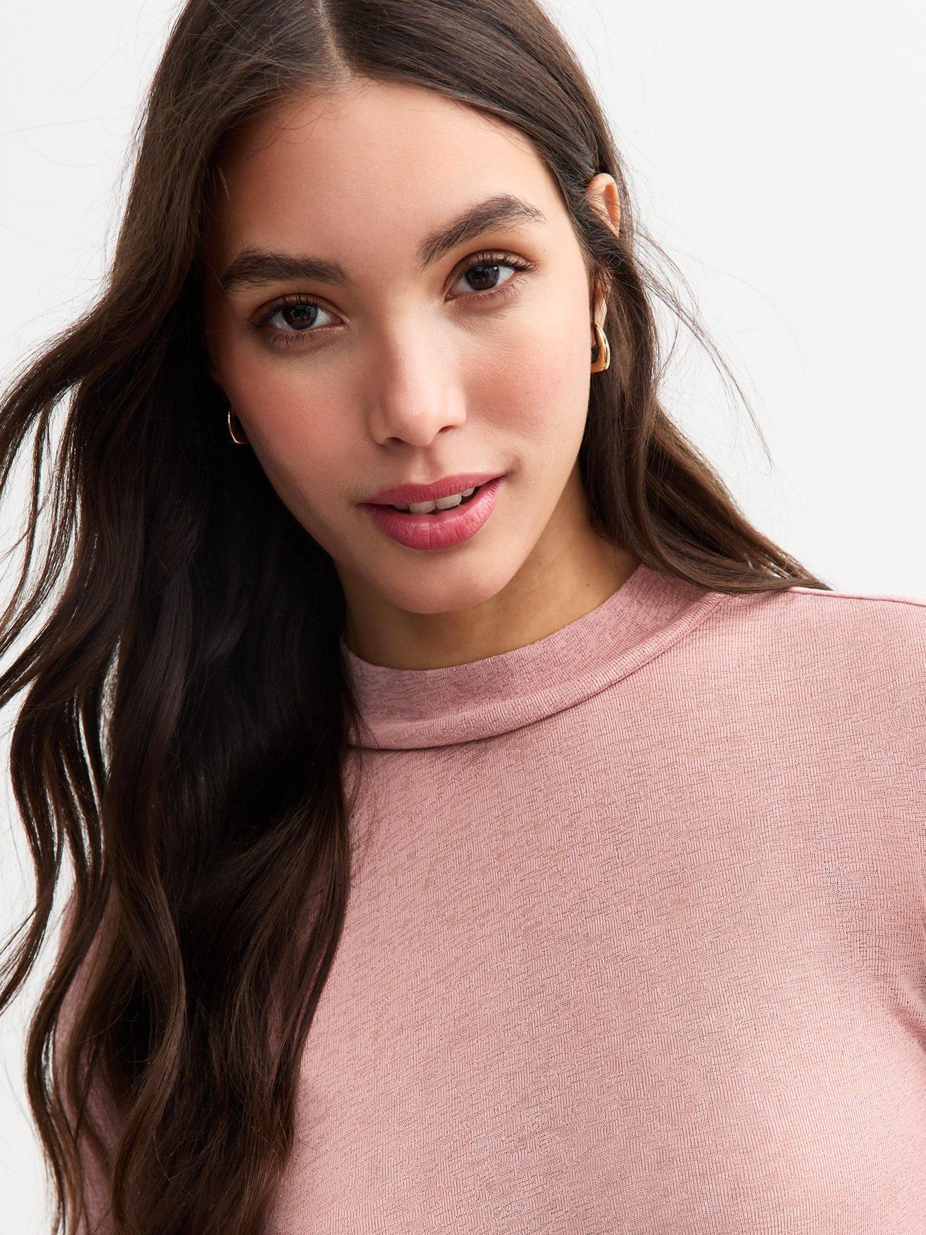 new-look-mesh-high-neck-long-sleeve-top-pinkoutfit