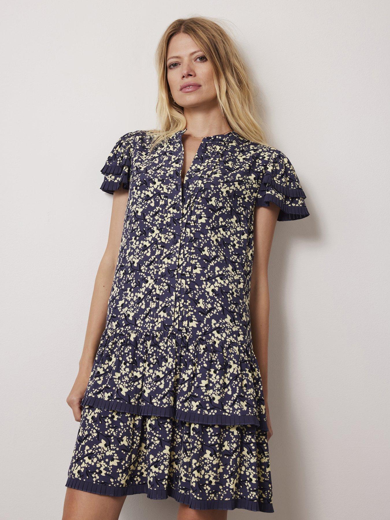 mint-velvet-navy-floral-print-mini-dressfront