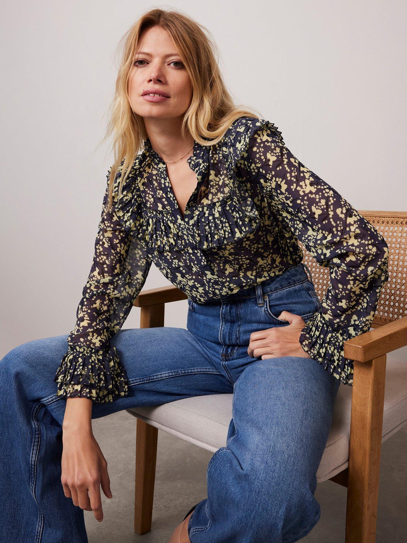 mint-velvet-navy-floral-print-blouse