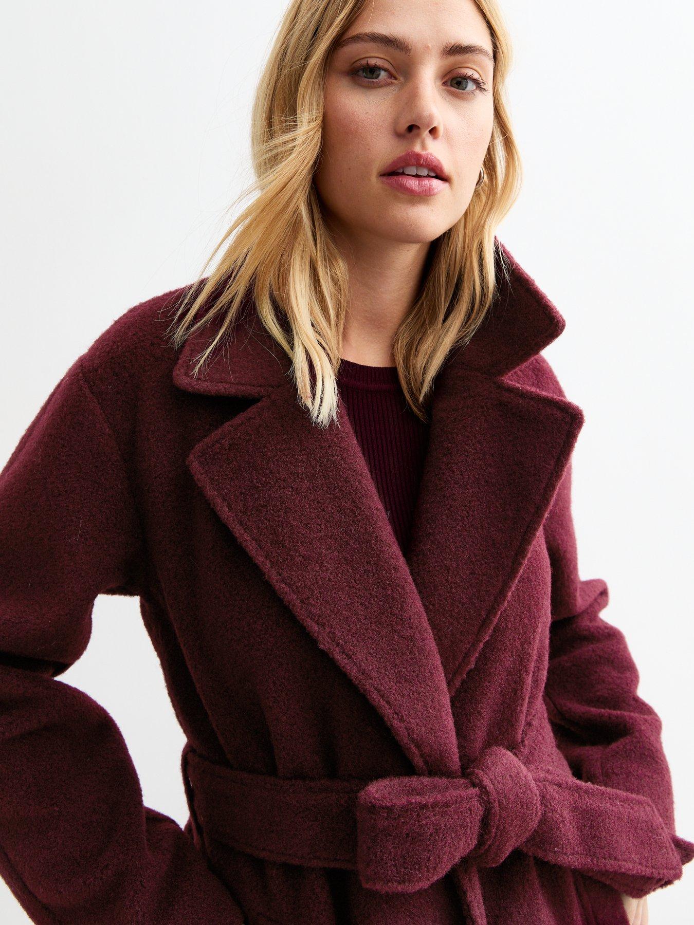 new-look-burgundy-long-belted-coatoutfit