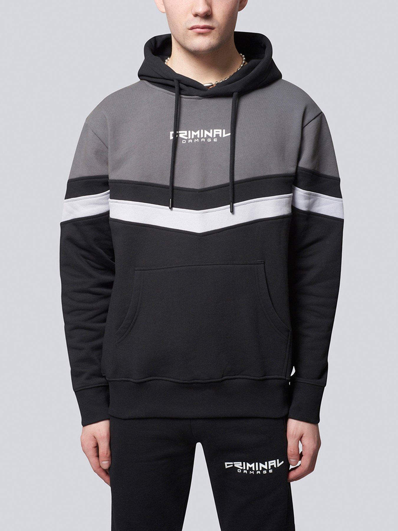 Criminal Damage Buxton Track Top Black