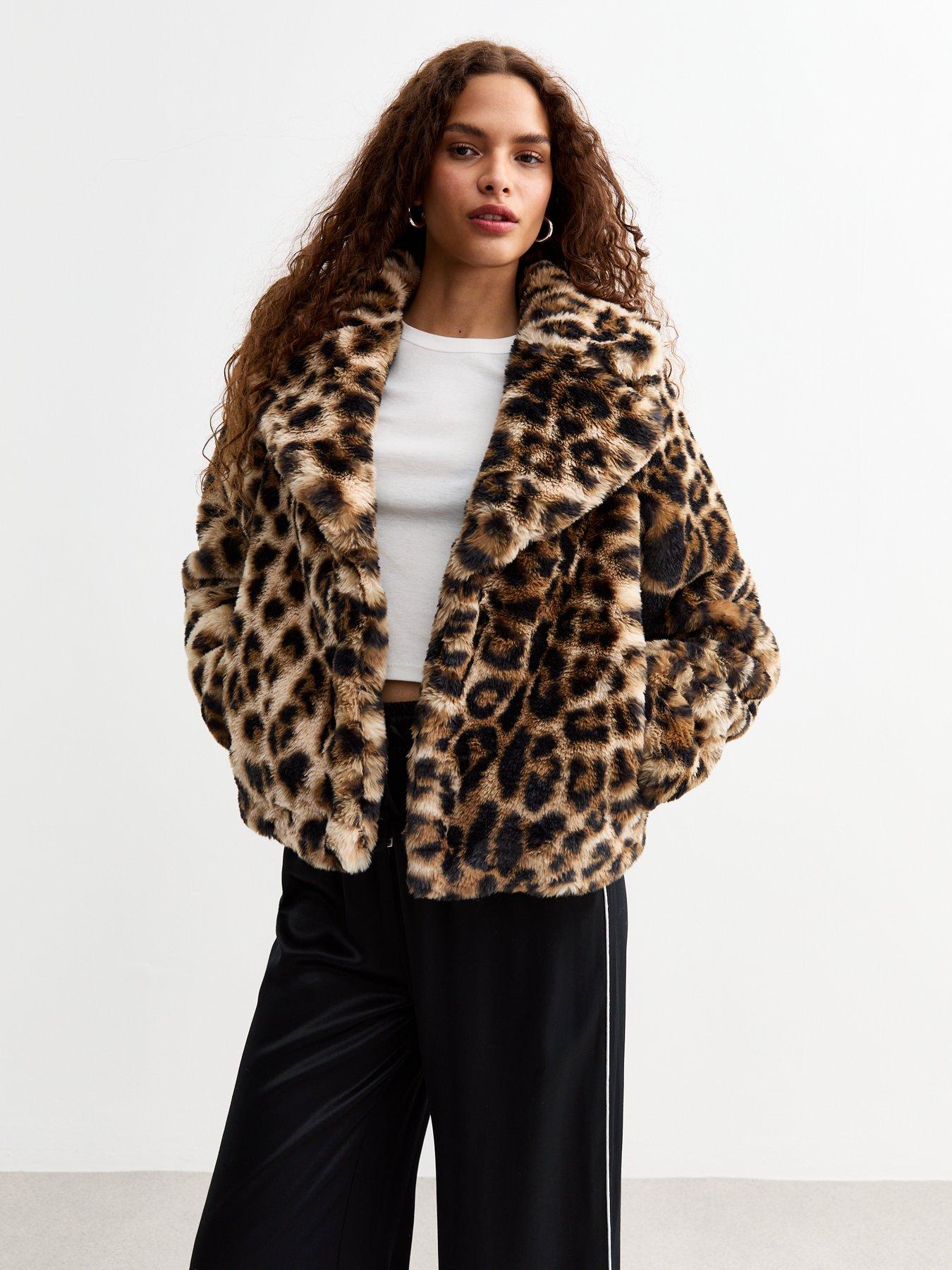 new-look-brown-leopard-print-faux-fur-crop-jacket